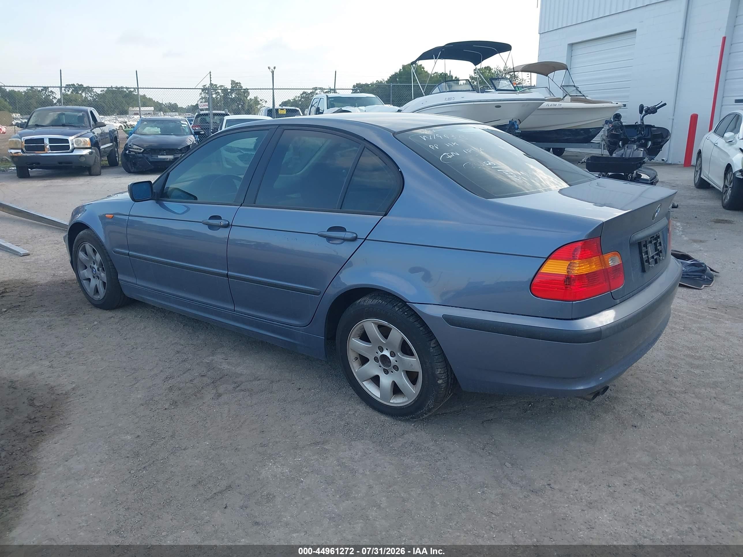 2005 Bmw 325i   Blue vin: WBAEV33495KW19938