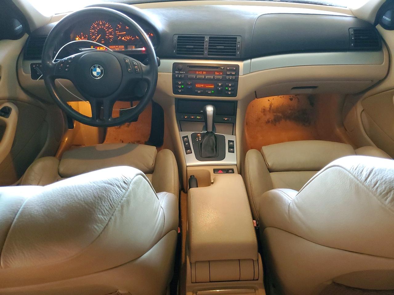 2004 Bmw 325 I White vin: WBAEV334X4KR30356