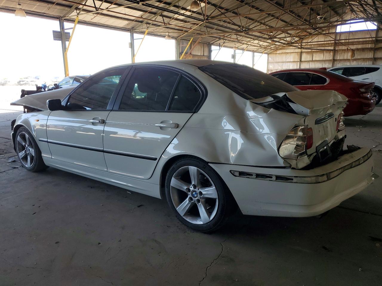 2004 Bmw 325 I White vin: WBAEV334X4KR30356