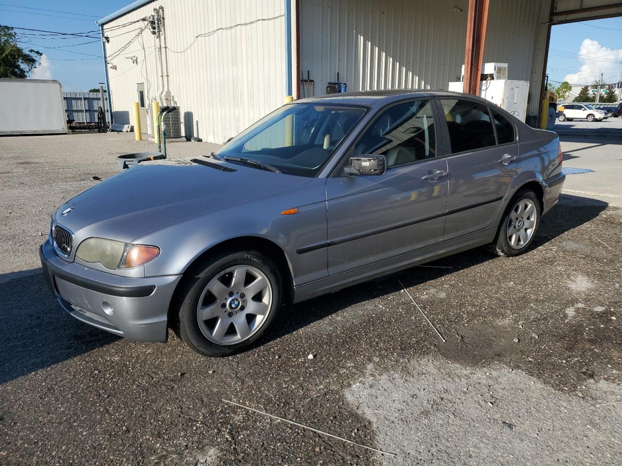 2004 Bmw 325 I Silver vin: WBAEV334X4KR32754