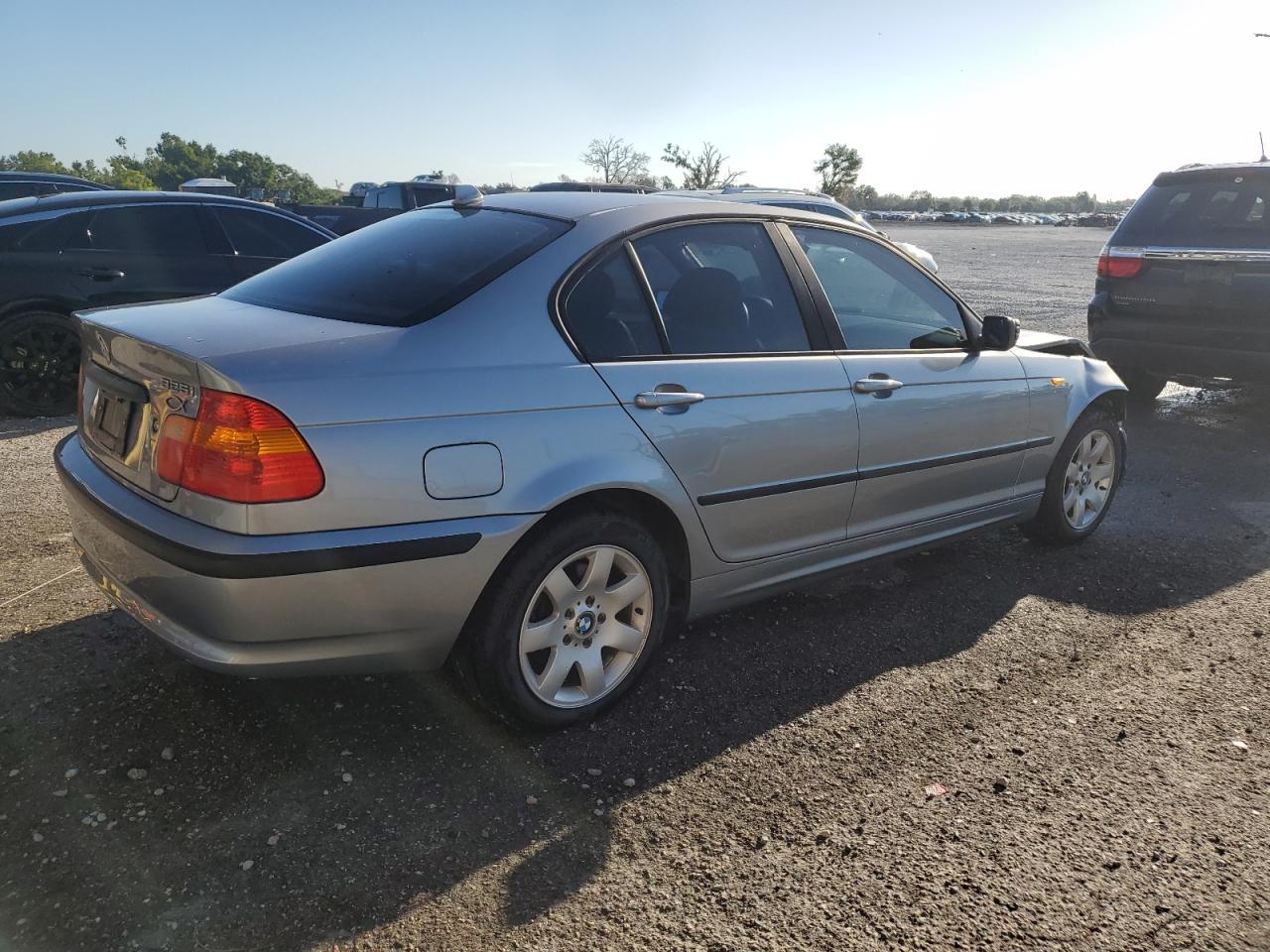 2004 Bmw 325 I Серебряный vin: WBAEV334X4KR32754