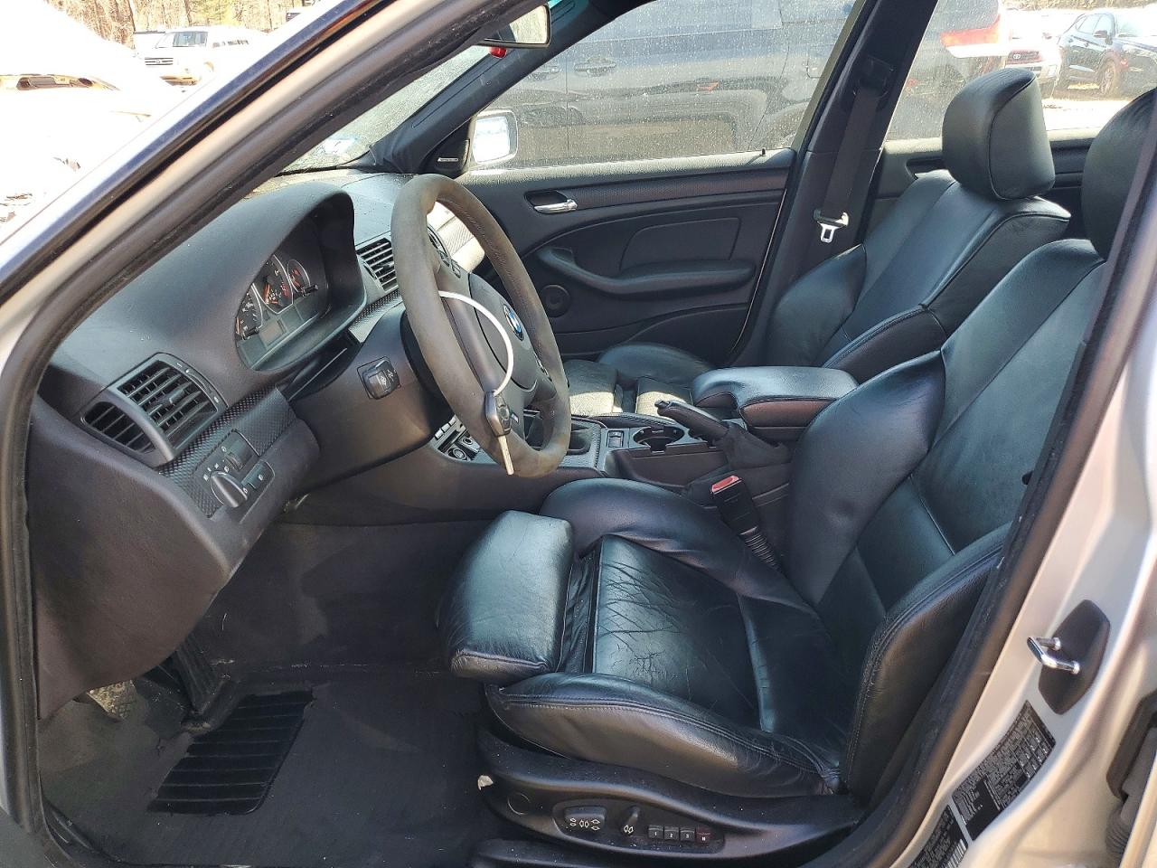 2004 Bmw 330 I Silver vin: WBAEV53404KM07858