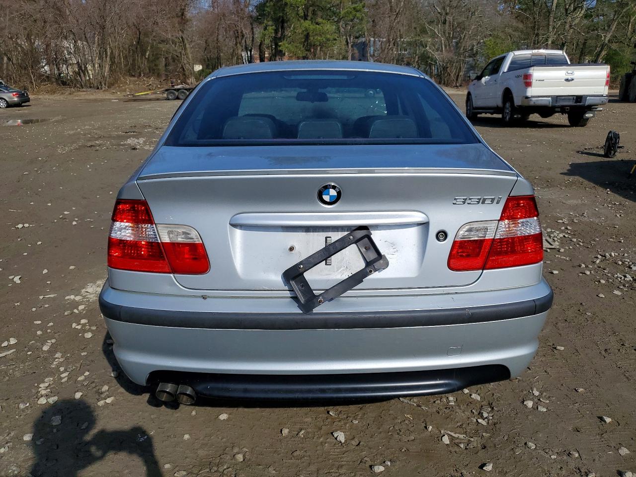 2004 Bmw 330 I Silver vin: WBAEV53404KM07858