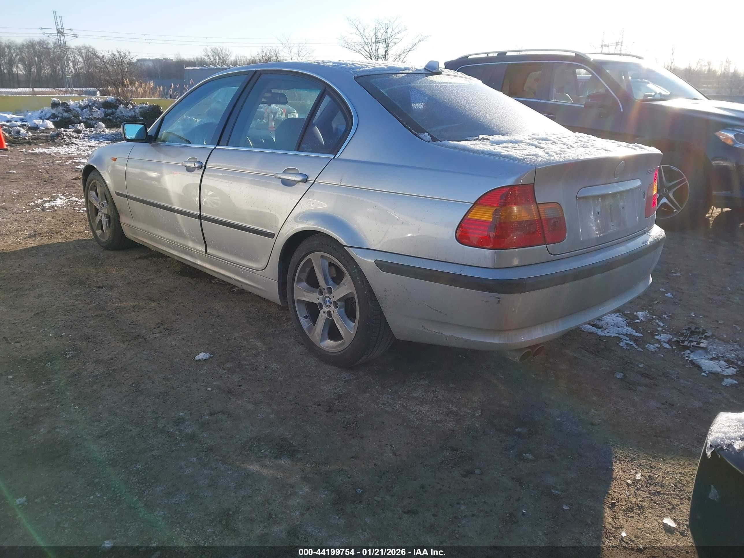 2005 Bmw 330i   Silver vin: WBAEV53405KM41591