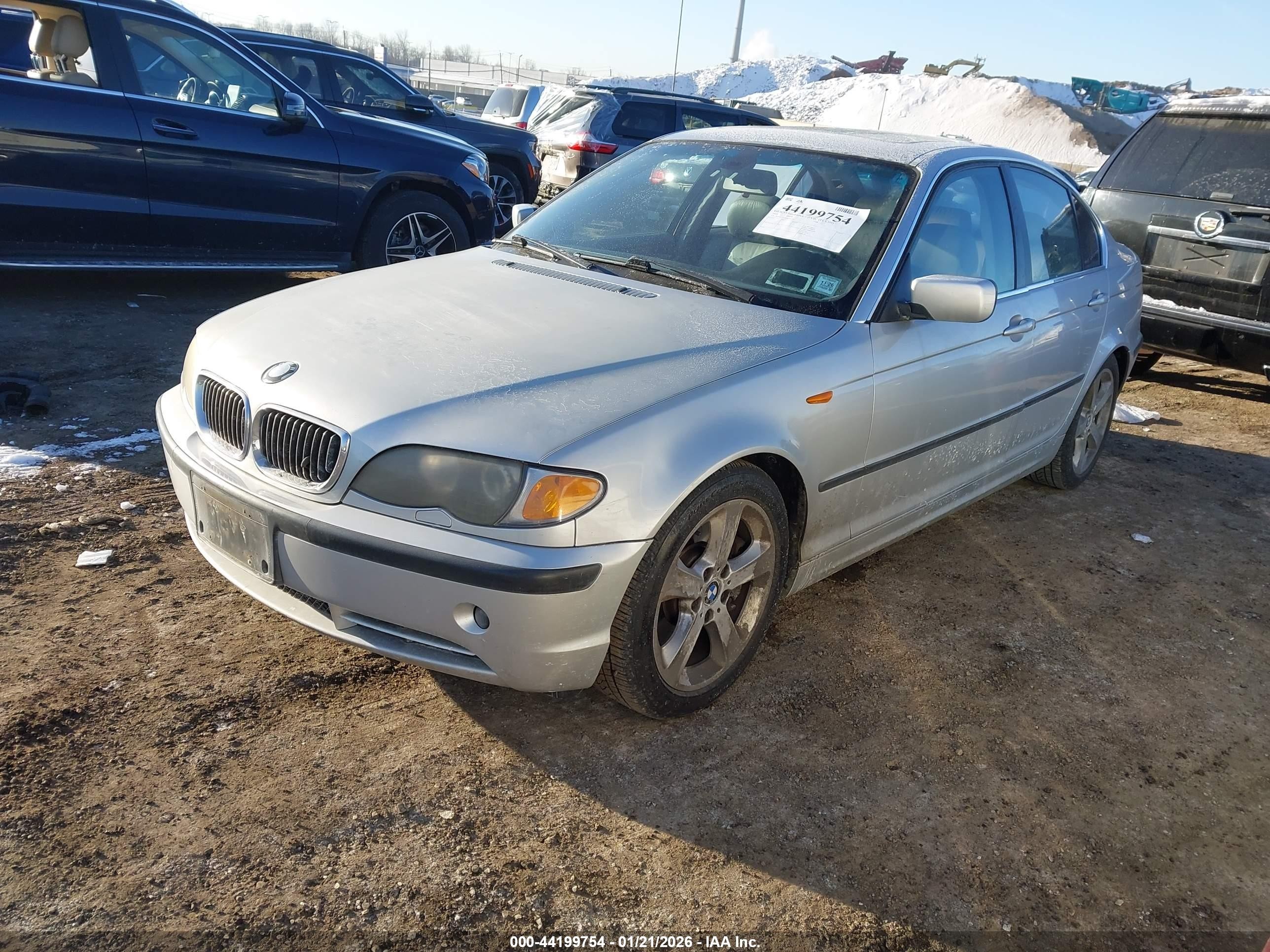 2005 Bmw 330i   Silver vin: WBAEV53405KM41591