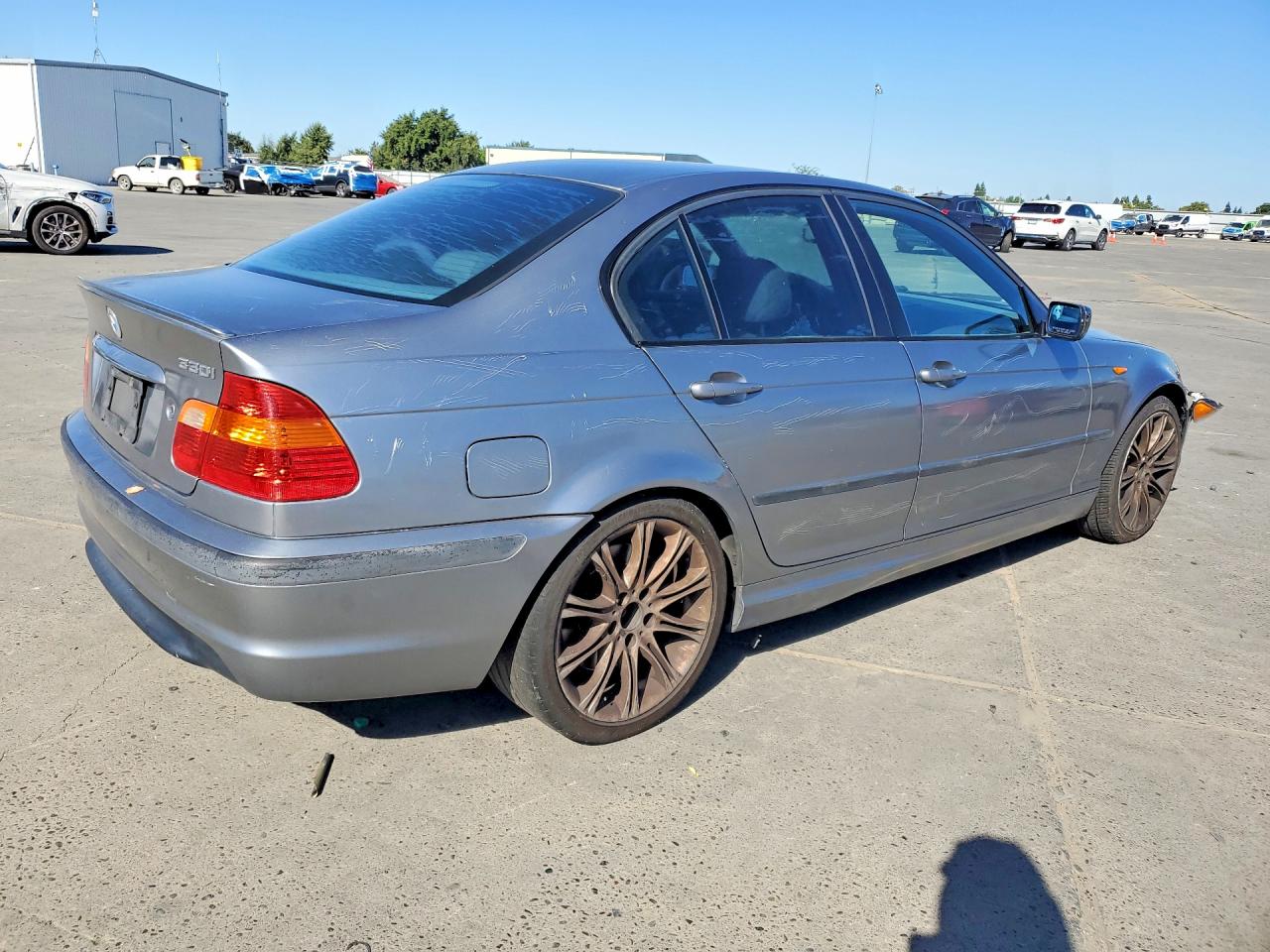 2004 Bmw 330 I Gray vin: WBAEV53414KM33935