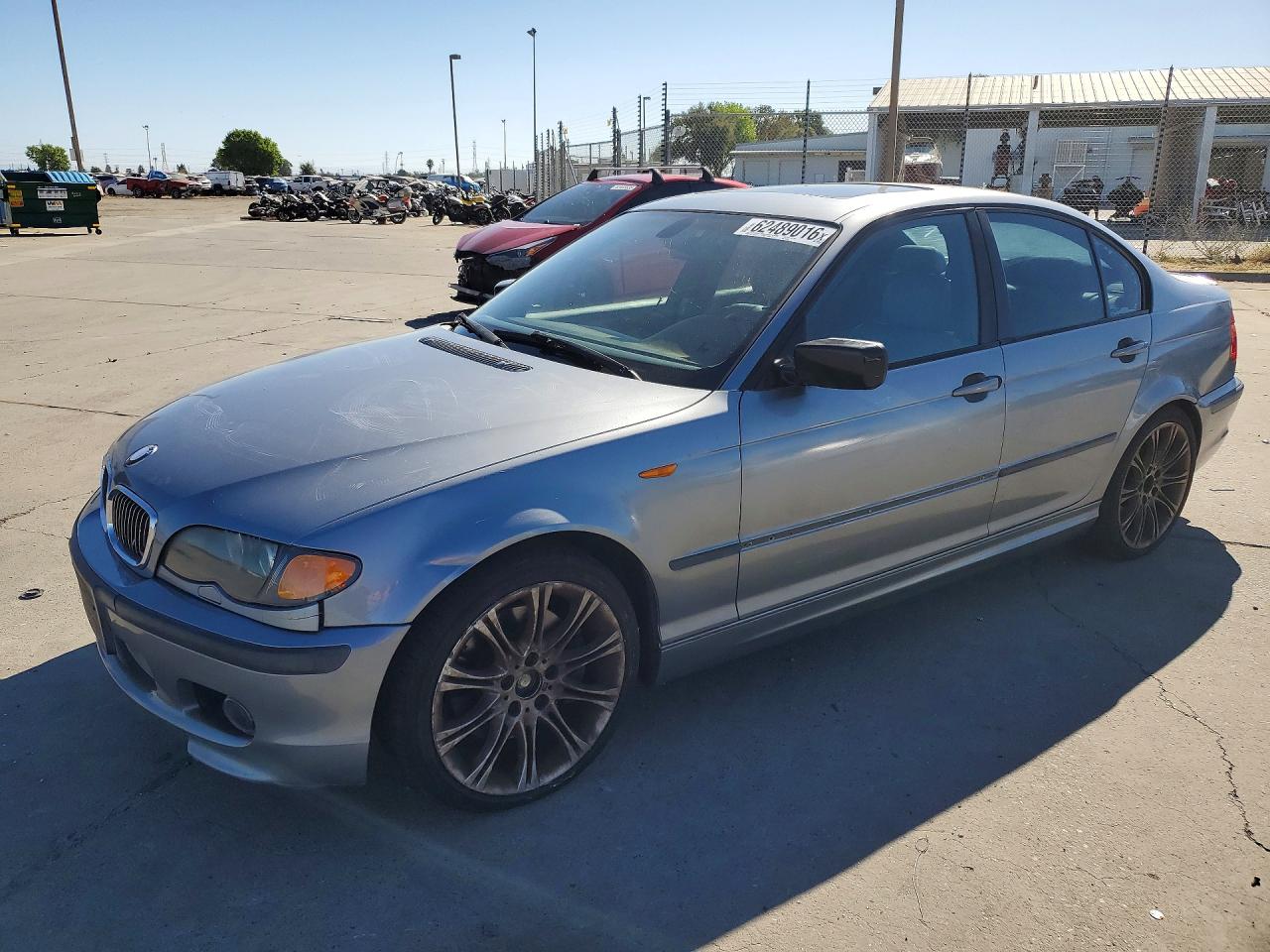 2004 Bmw 330 I Gray vin: WBAEV53414KM33935