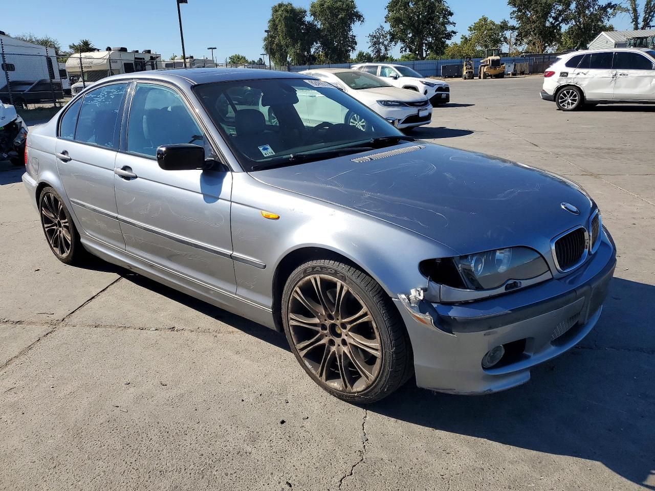 2004 Bmw 330 I Gray vin: WBAEV53414KM33935