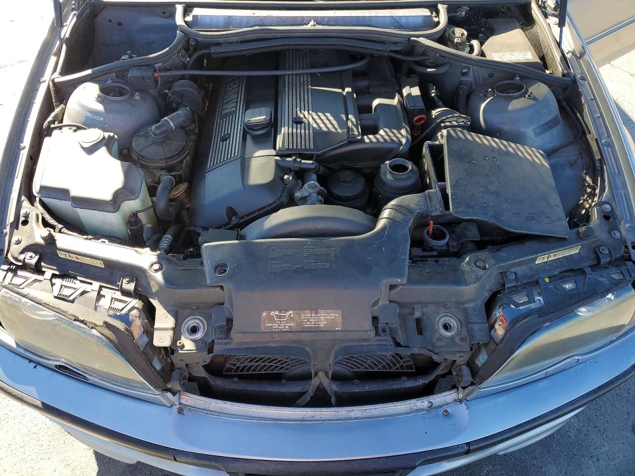 2004 Bmw 330 I Gray vin: WBAEV53414KM33935