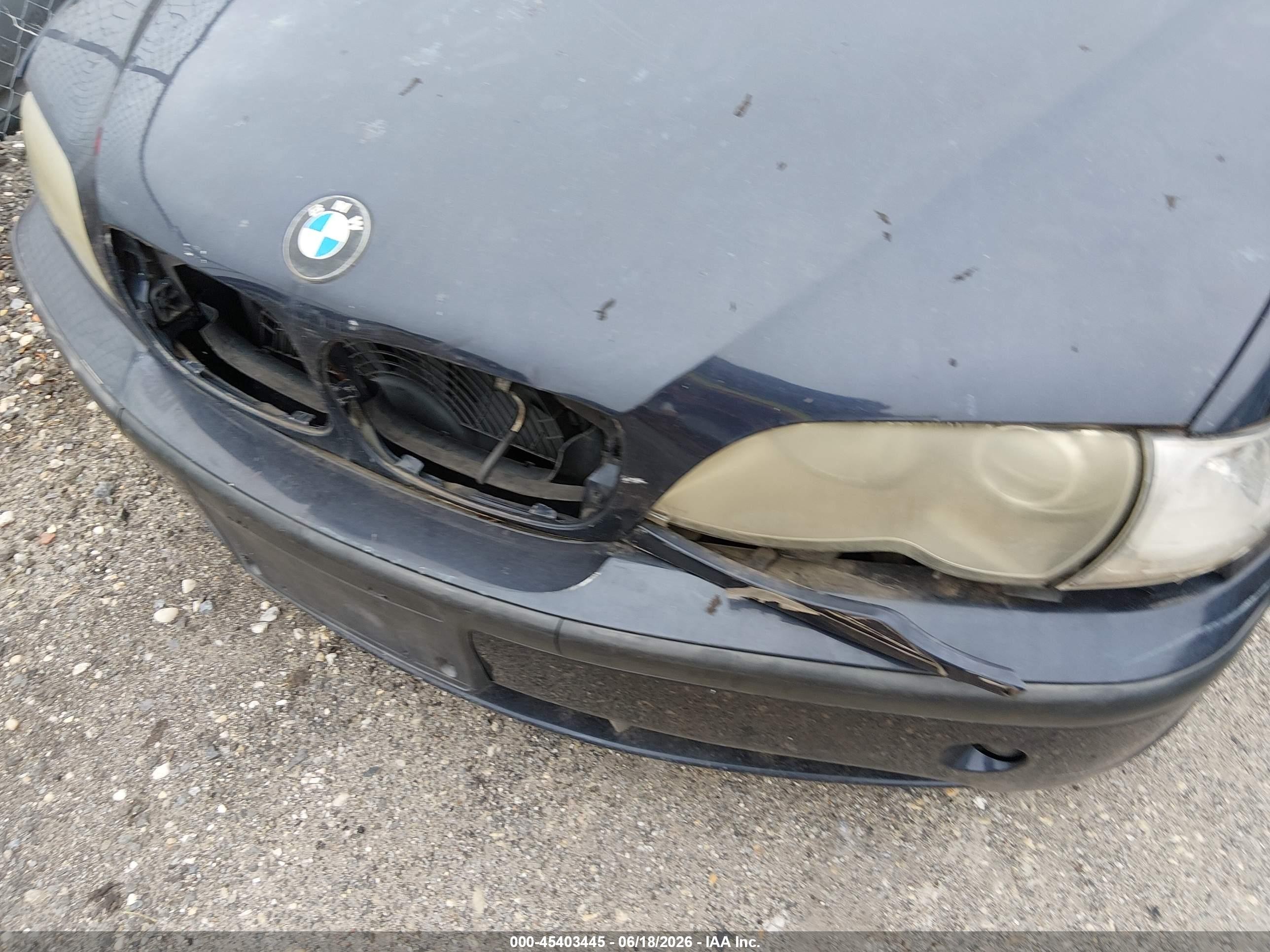 2003 Bmw 330i   Blue vin: WBAEV53423KM28208