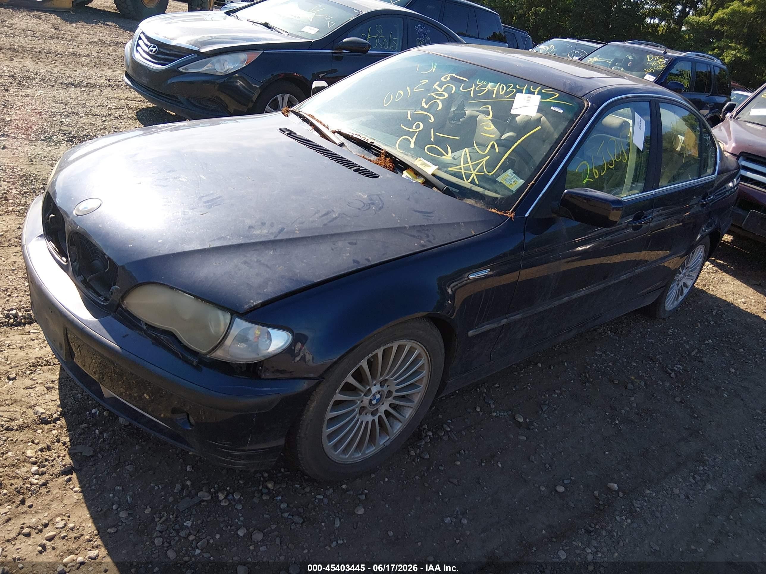 2003 Bmw 330i   Blue vin: WBAEV53423KM28208