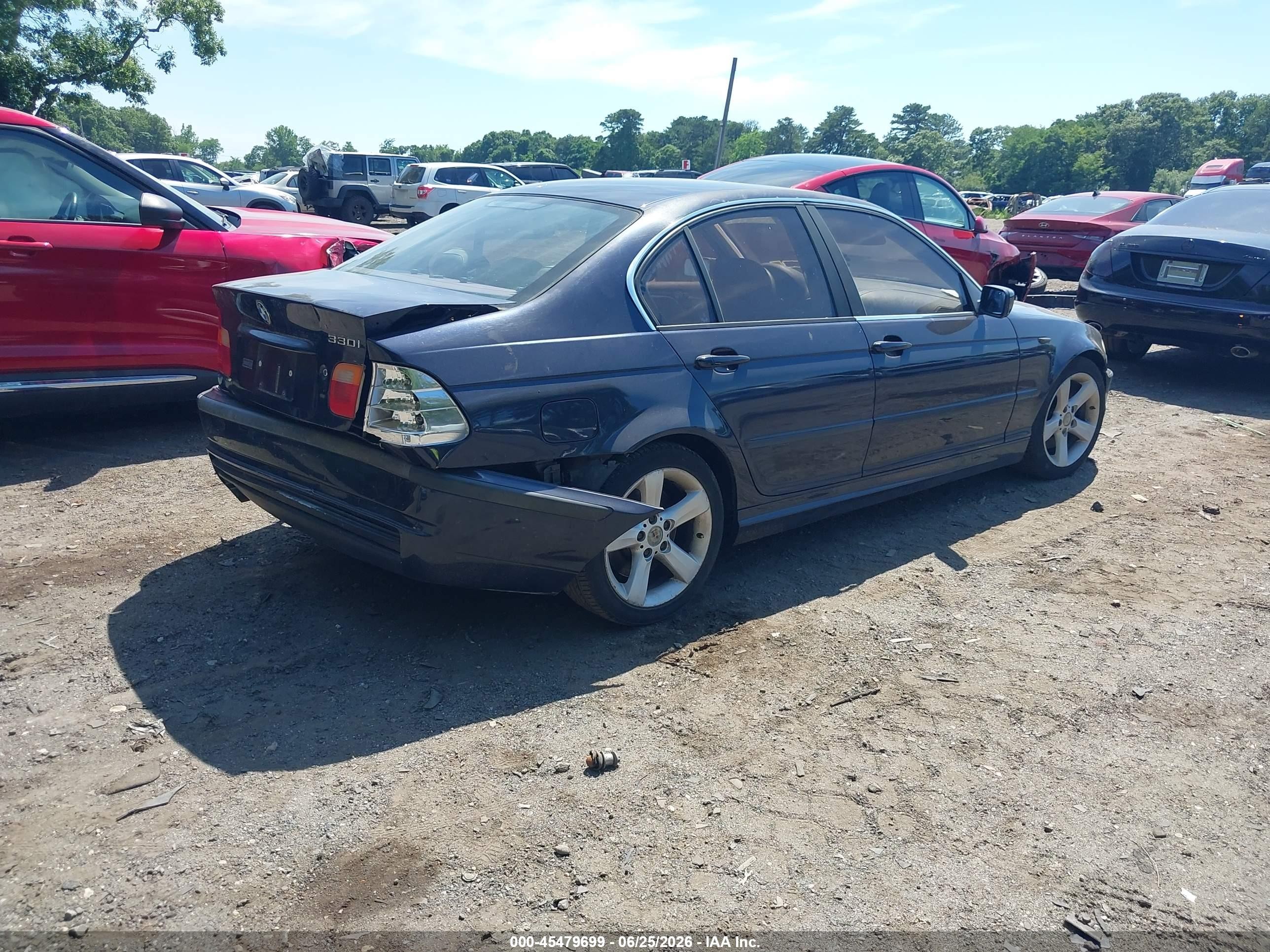 2003 Bmw 330i   Blue vin: WBAEV53423KM28354