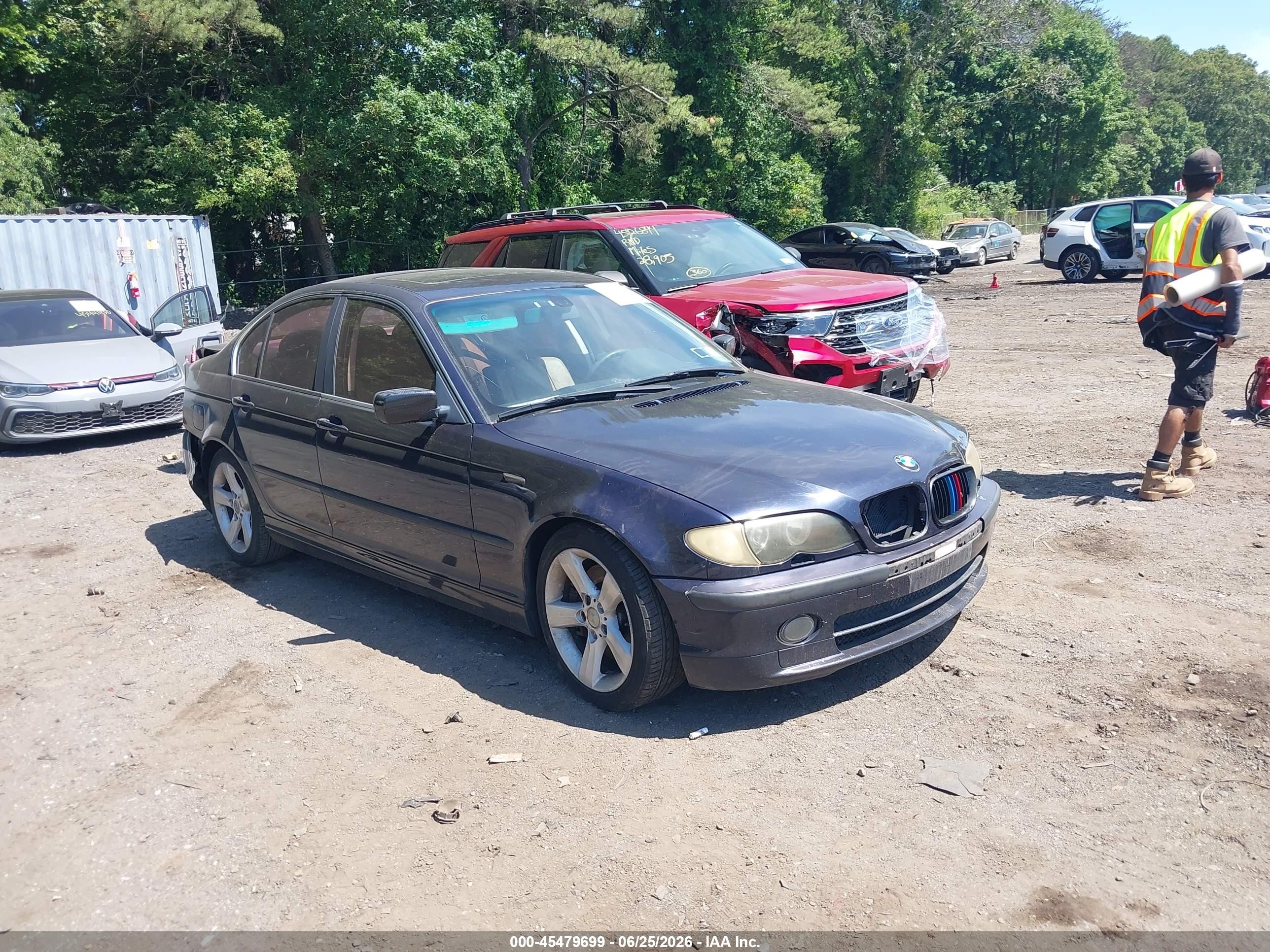 2003 Bmw 330i   Blue vin: WBAEV53423KM28354