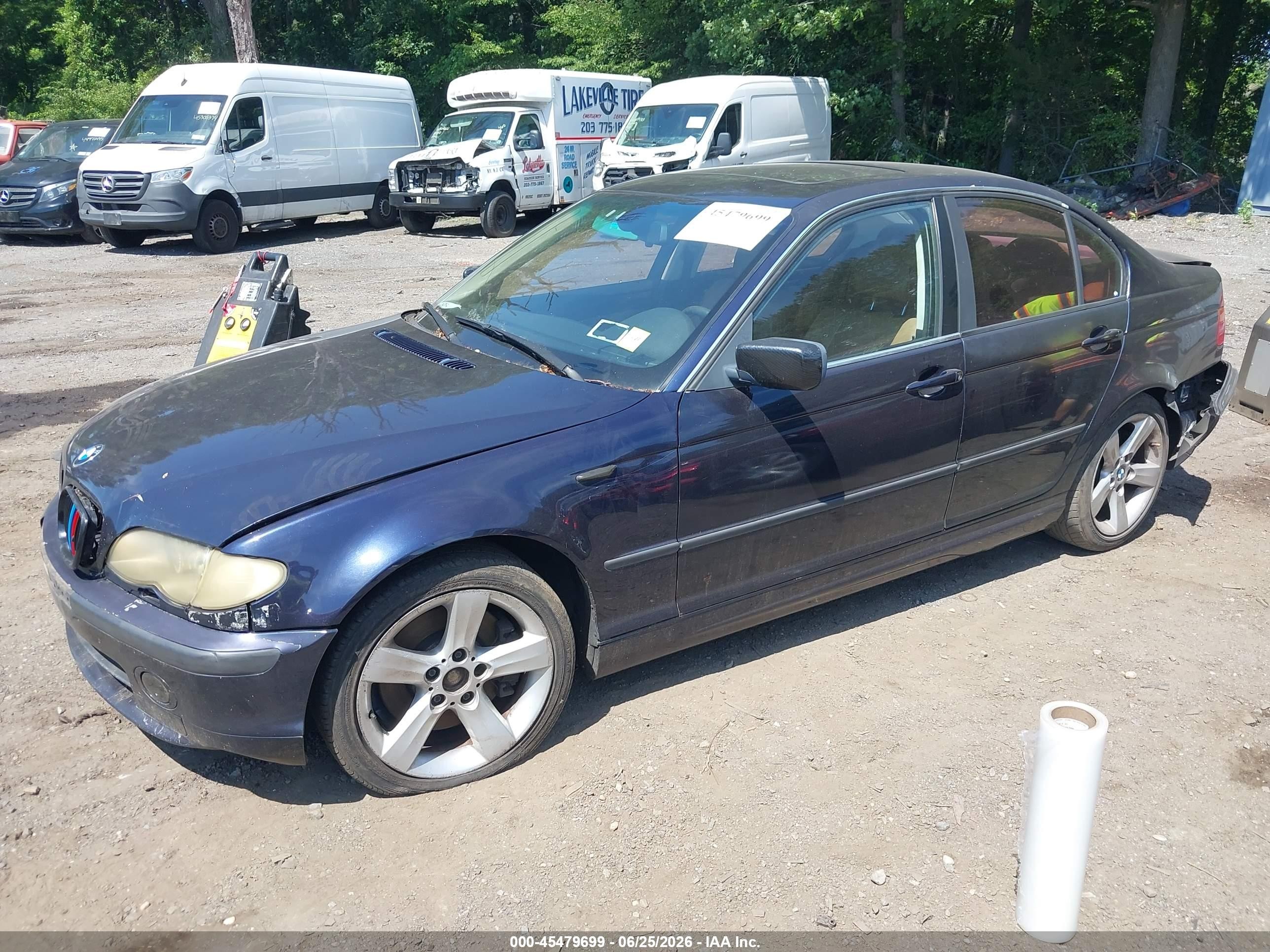2003 Bmw 330i   Blue vin: WBAEV53423KM28354