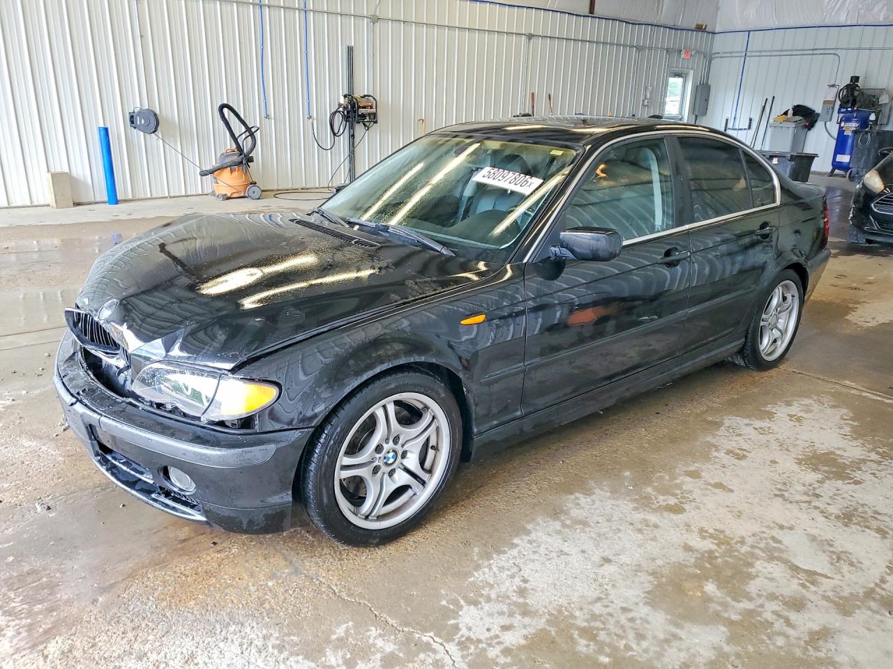 2004 Bmw 330 I Black vin: WBAEV53424KM33748