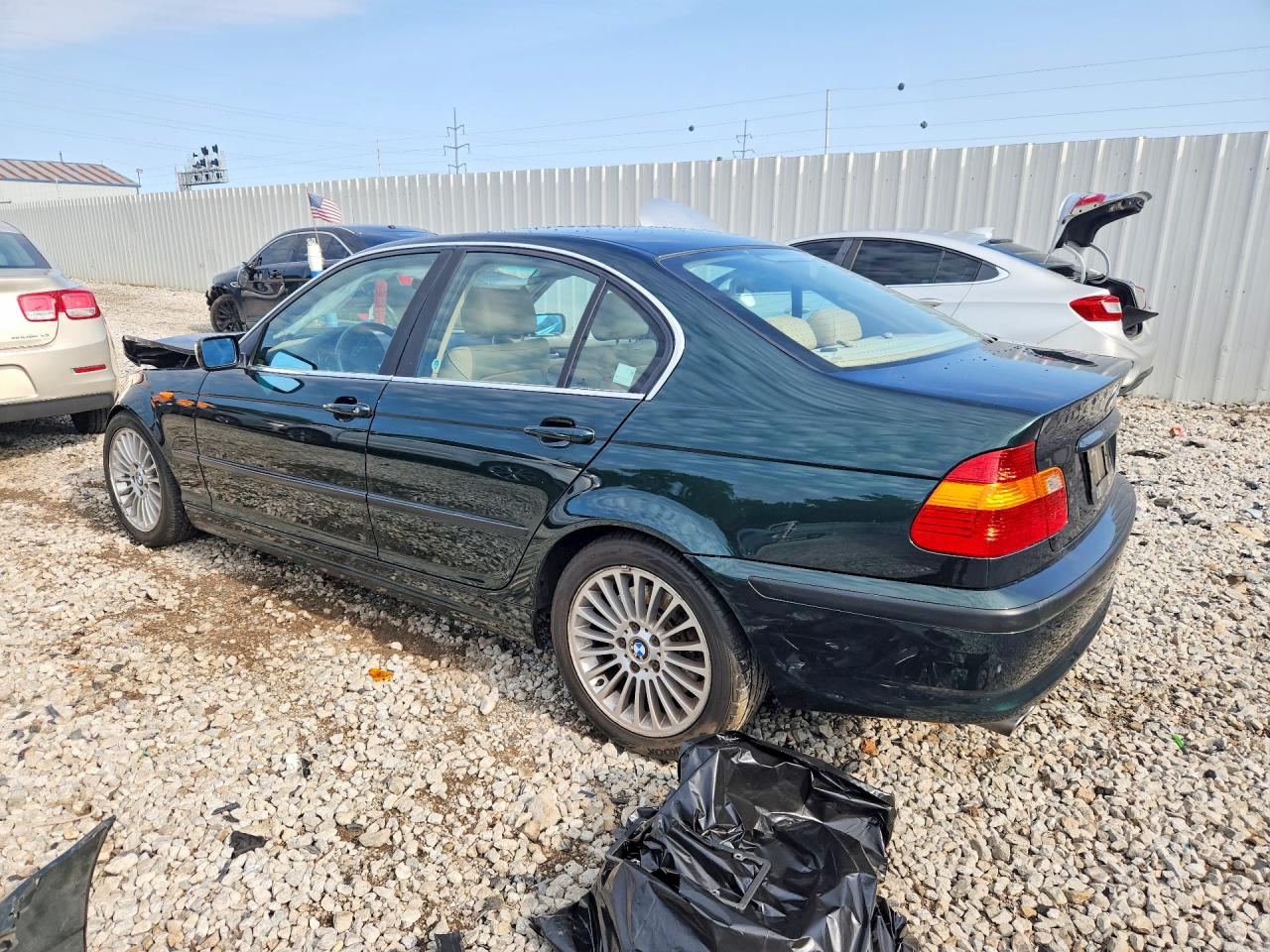 2003 Bmw 330 I Green vin: WBAEV53433KM28802
