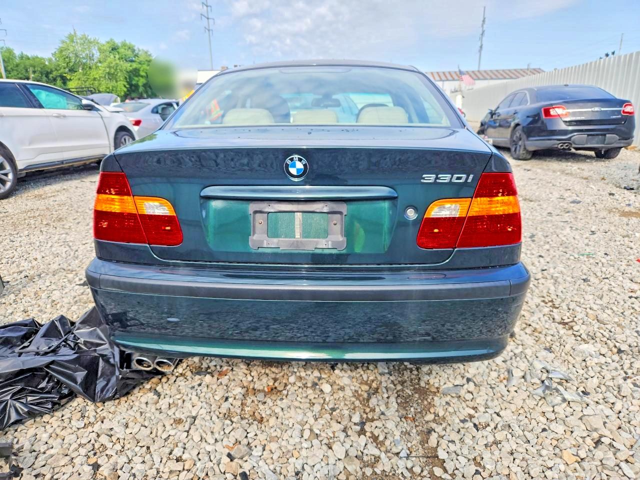 2003 Bmw 330 I Green vin: WBAEV53433KM28802
