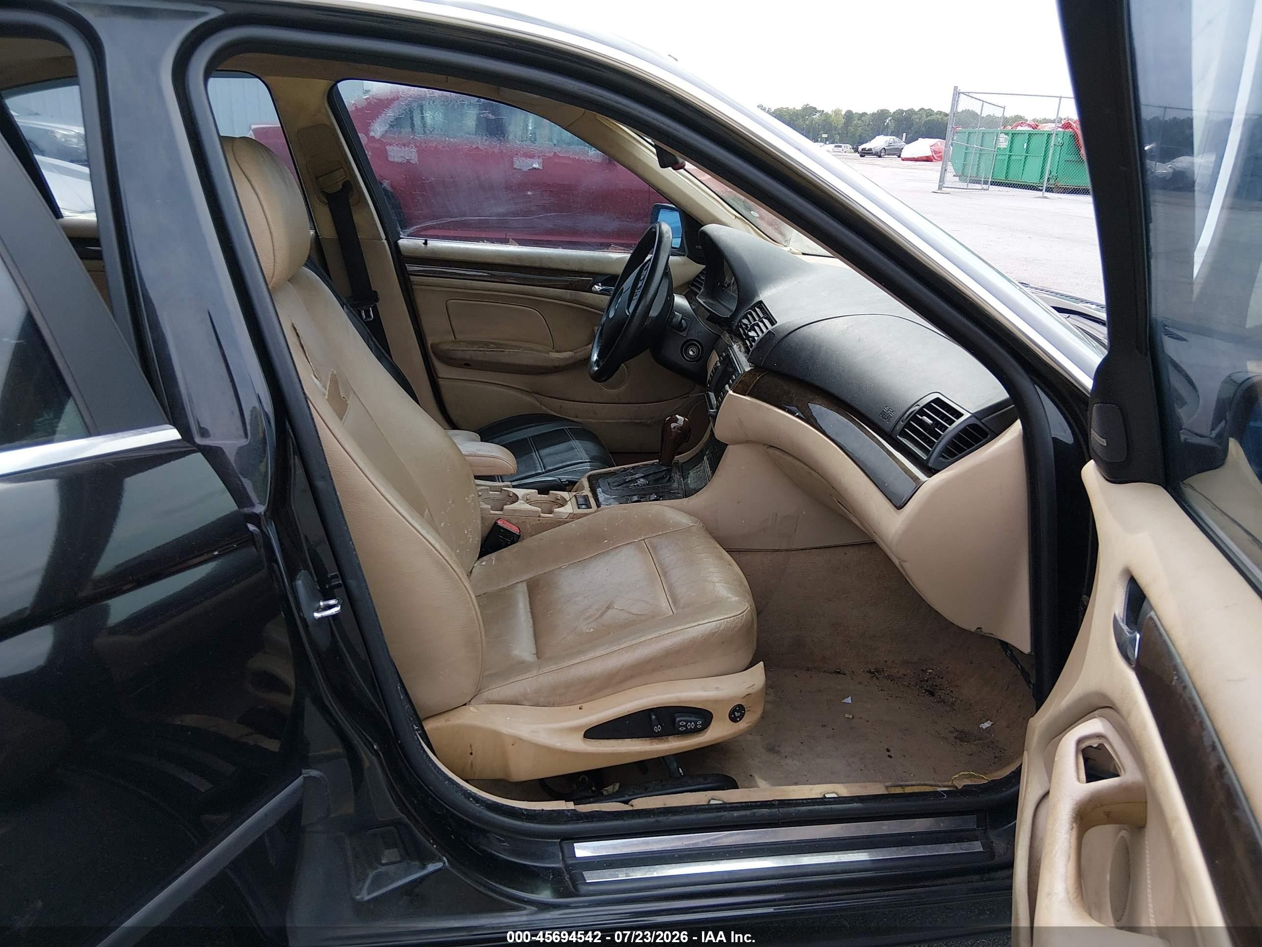 2003 Bmw 3 Series 330i Black vin: WBAEV53443KM26248