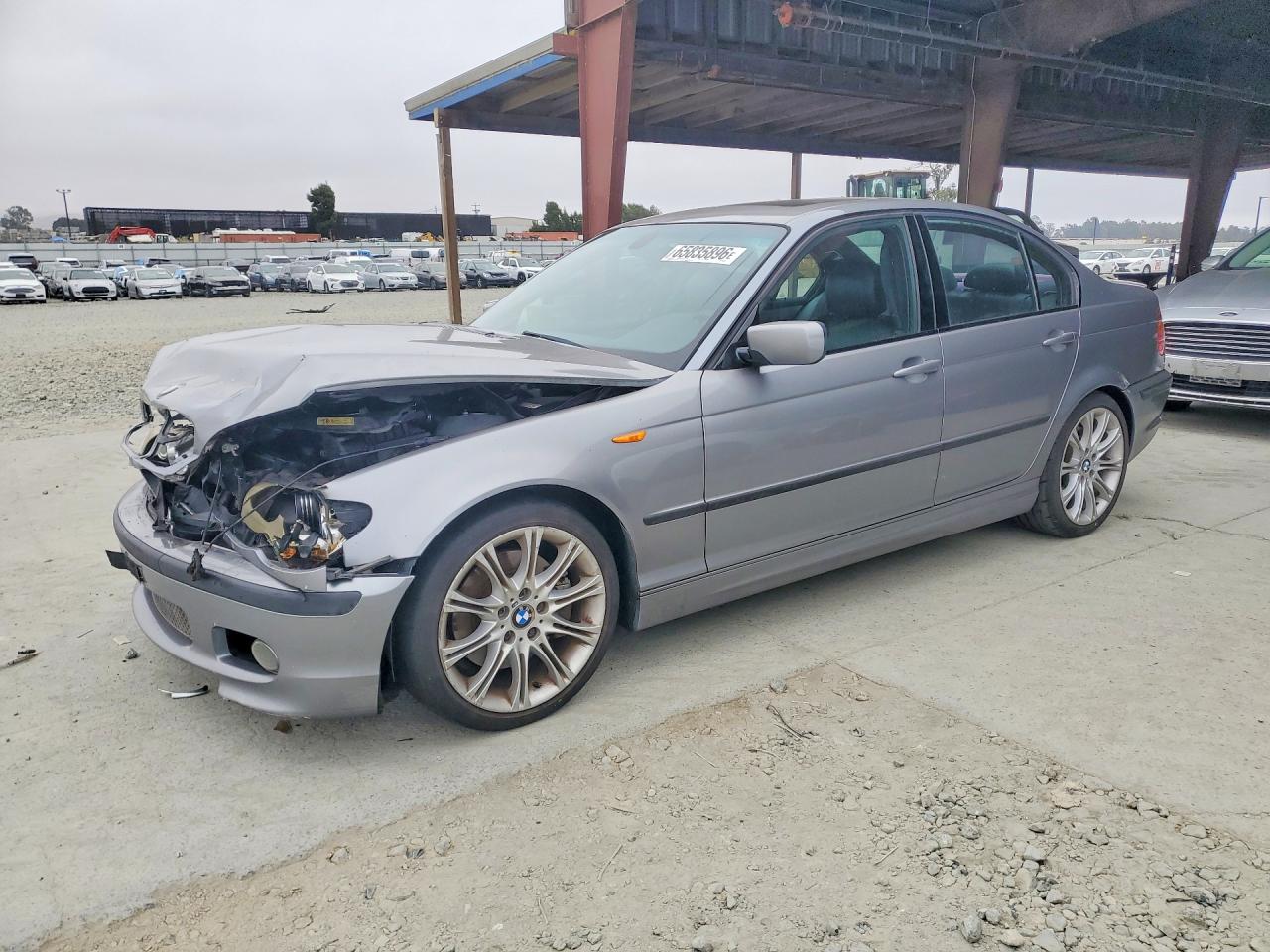 2005 Bmw 330 I Серебряный vin: WBAEV53445KM08481