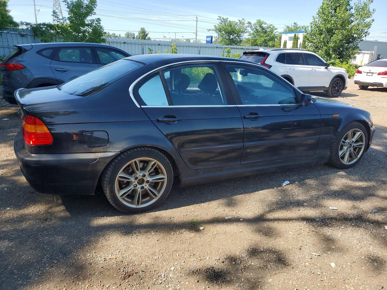 2002 Bmw 330 I Black vin: WBAEV53452KM01406