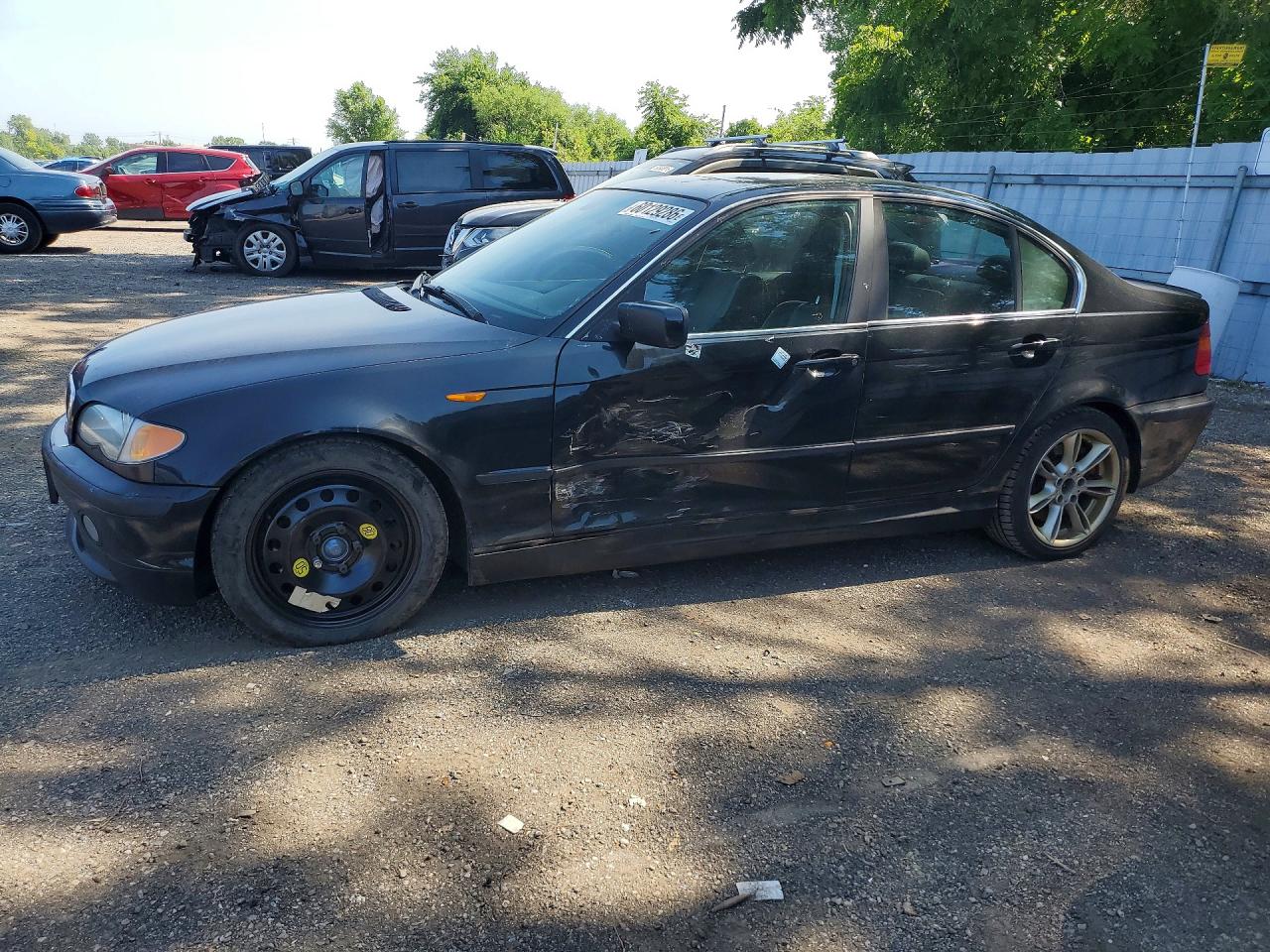 2002 Bmw 330 I Black vin: WBAEV53452KM01406