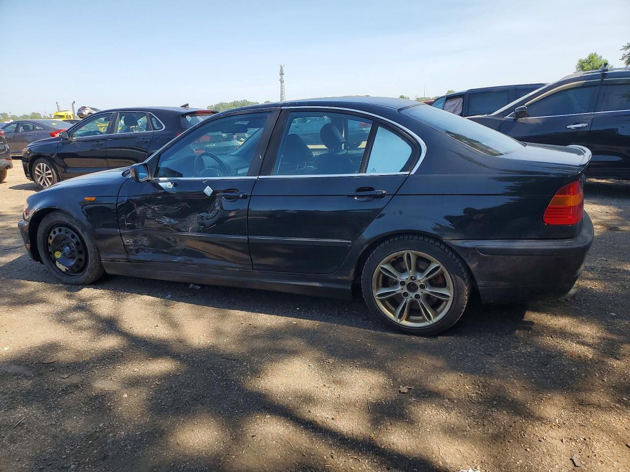 2002 Bmw 330 I Black vin: WBAEV53452KM01406