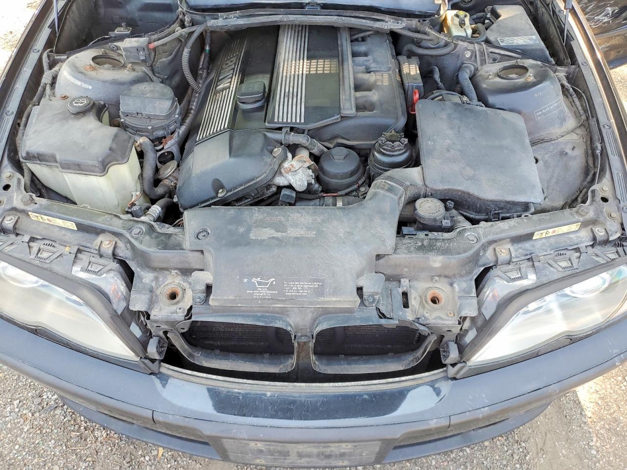 2002 Bmw 330 I Black vin: WBAEV53452KM01406