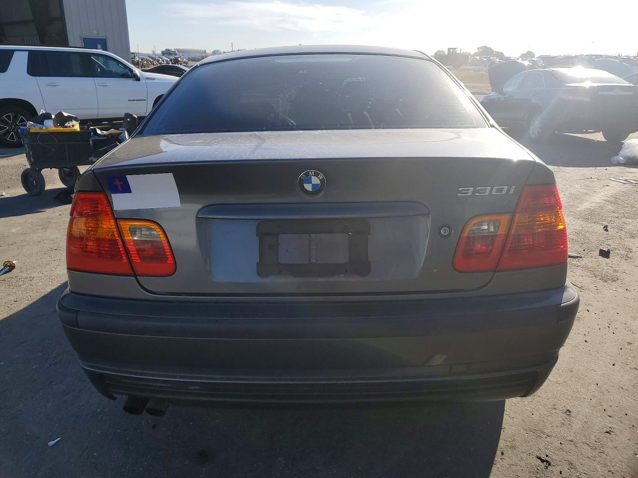 2002 Bmw 330 I Gray vin: WBAEV53452KM02068