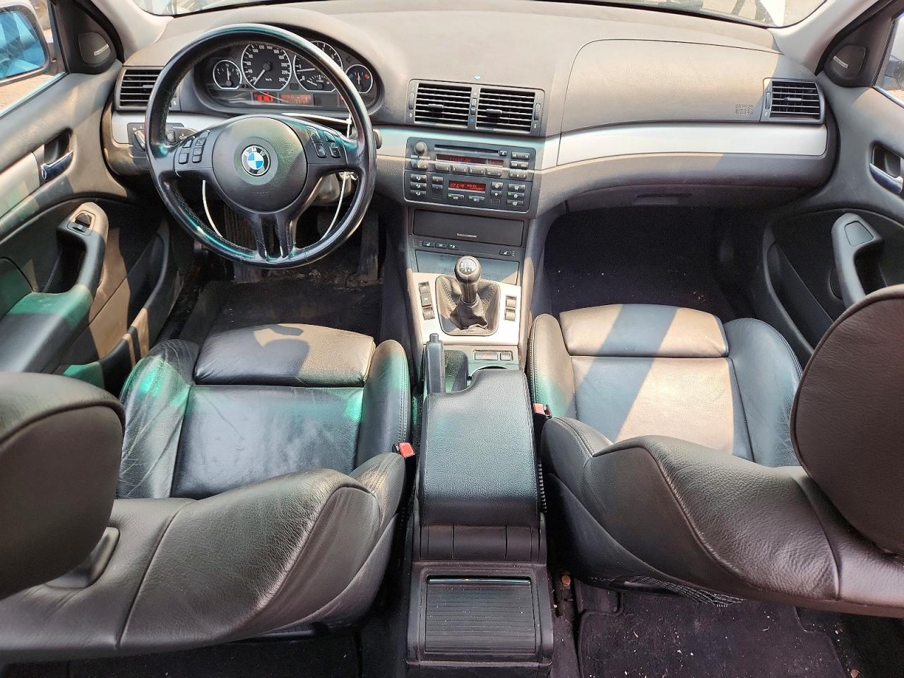 2003 Bmw 330 I Silver vin: WBAEV53453KM04551