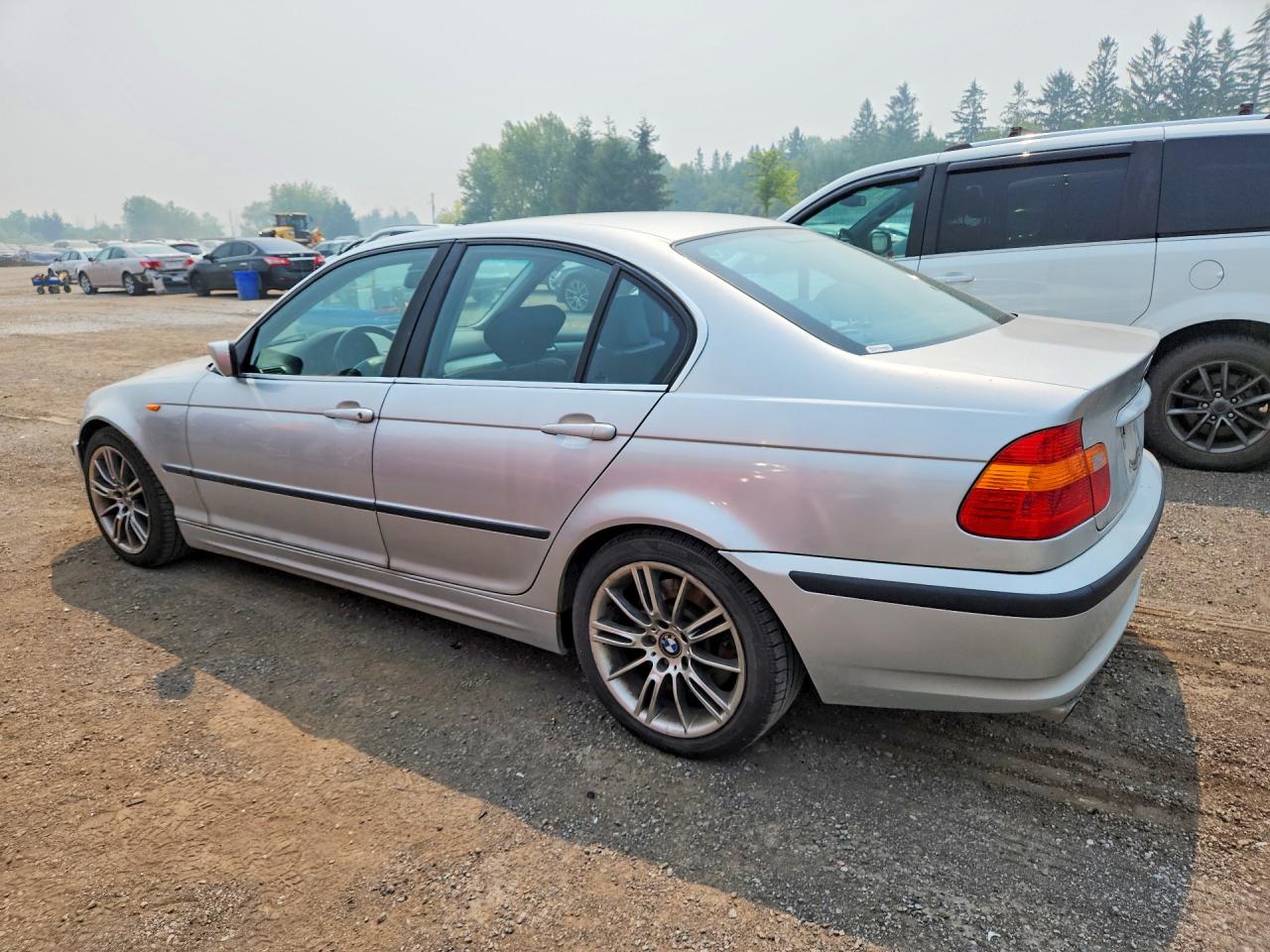 2003 Bmw 330 I Silver vin: WBAEV53453KM04551