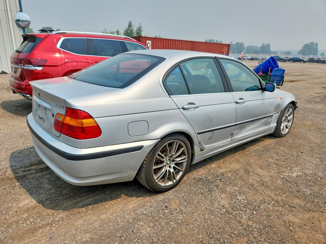 2003 Bmw 330 I Silver vin: WBAEV53453KM04551