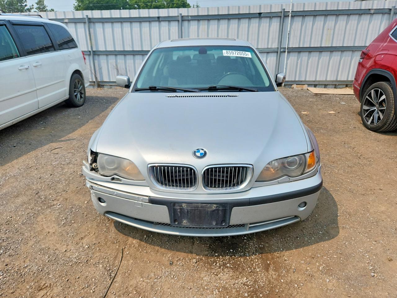 2003 Bmw 330 I Silver vin: WBAEV53453KM04551