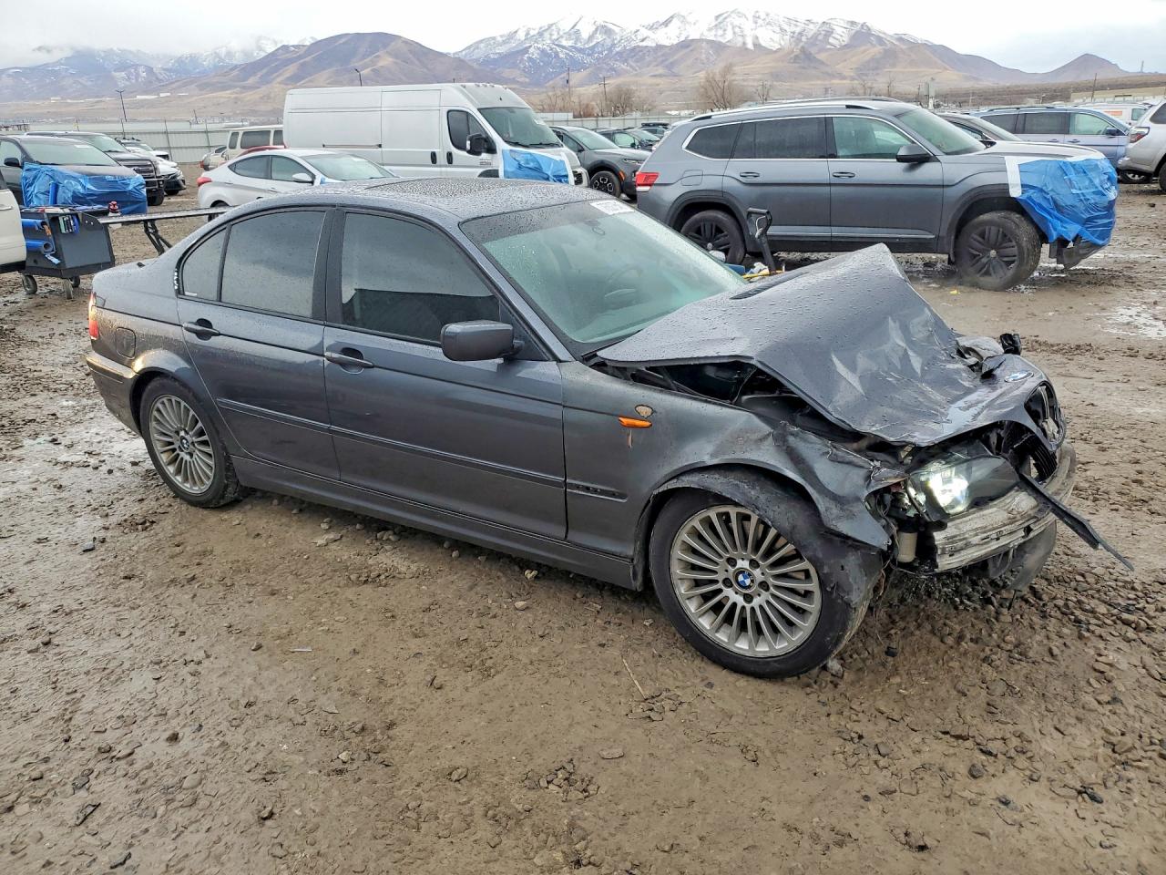 2002 Bmw 330 I Teal vin: WBAEV53462KM18943