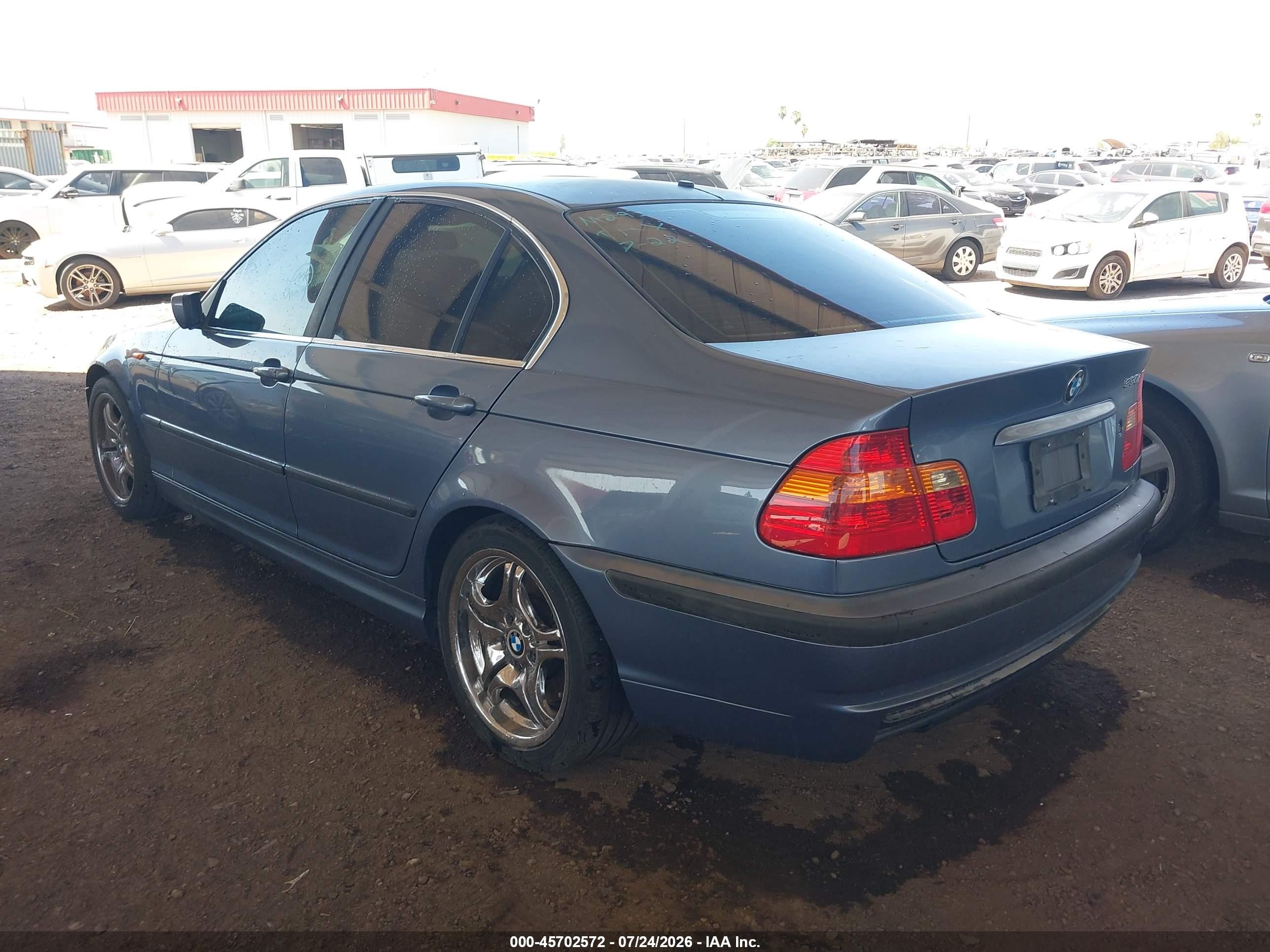 2003 Bmw 330i   Blue vin: WBAEV53473KM29340