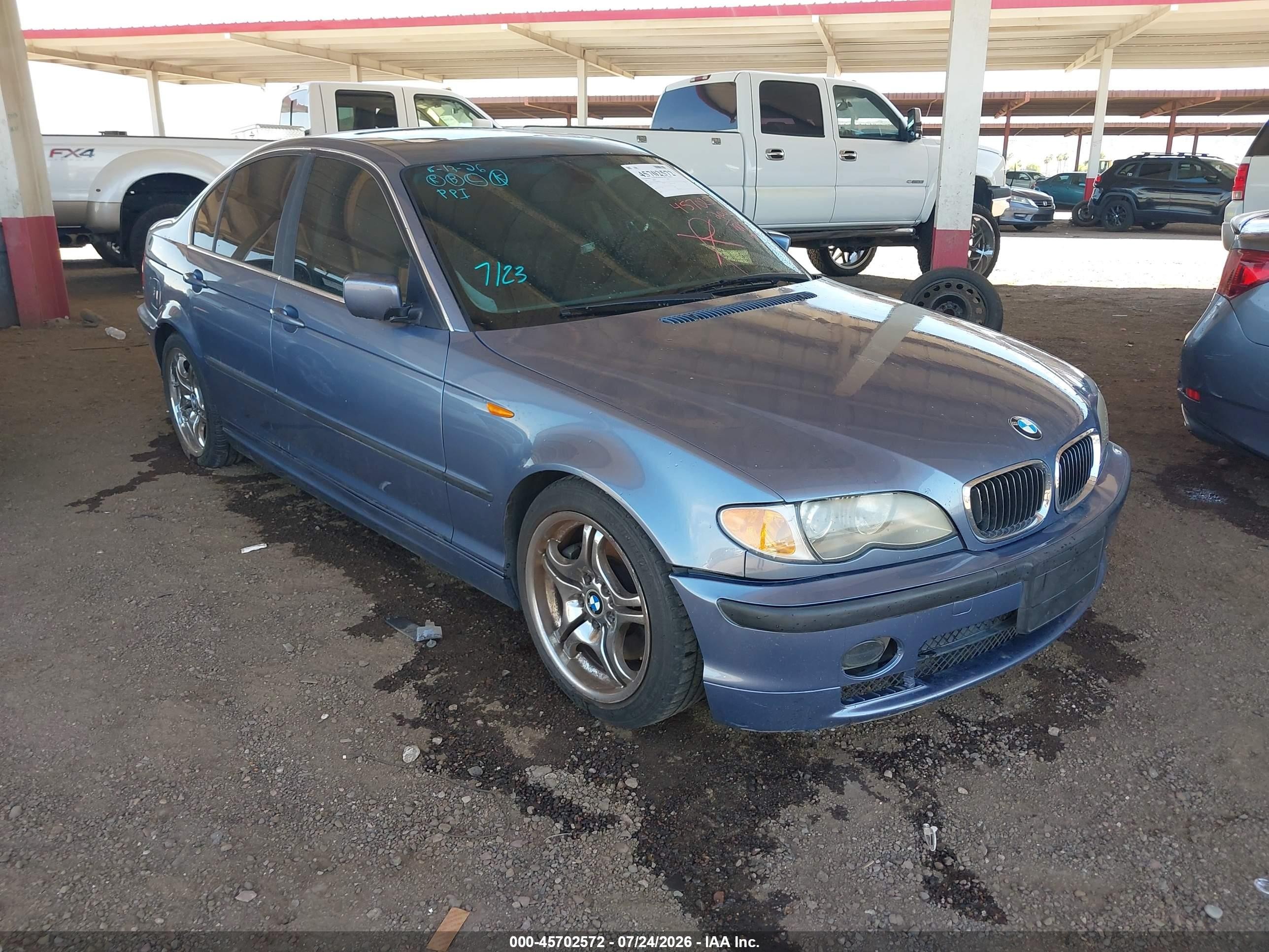 2003 Bmw 330i   Blue vin: WBAEV53473KM29340