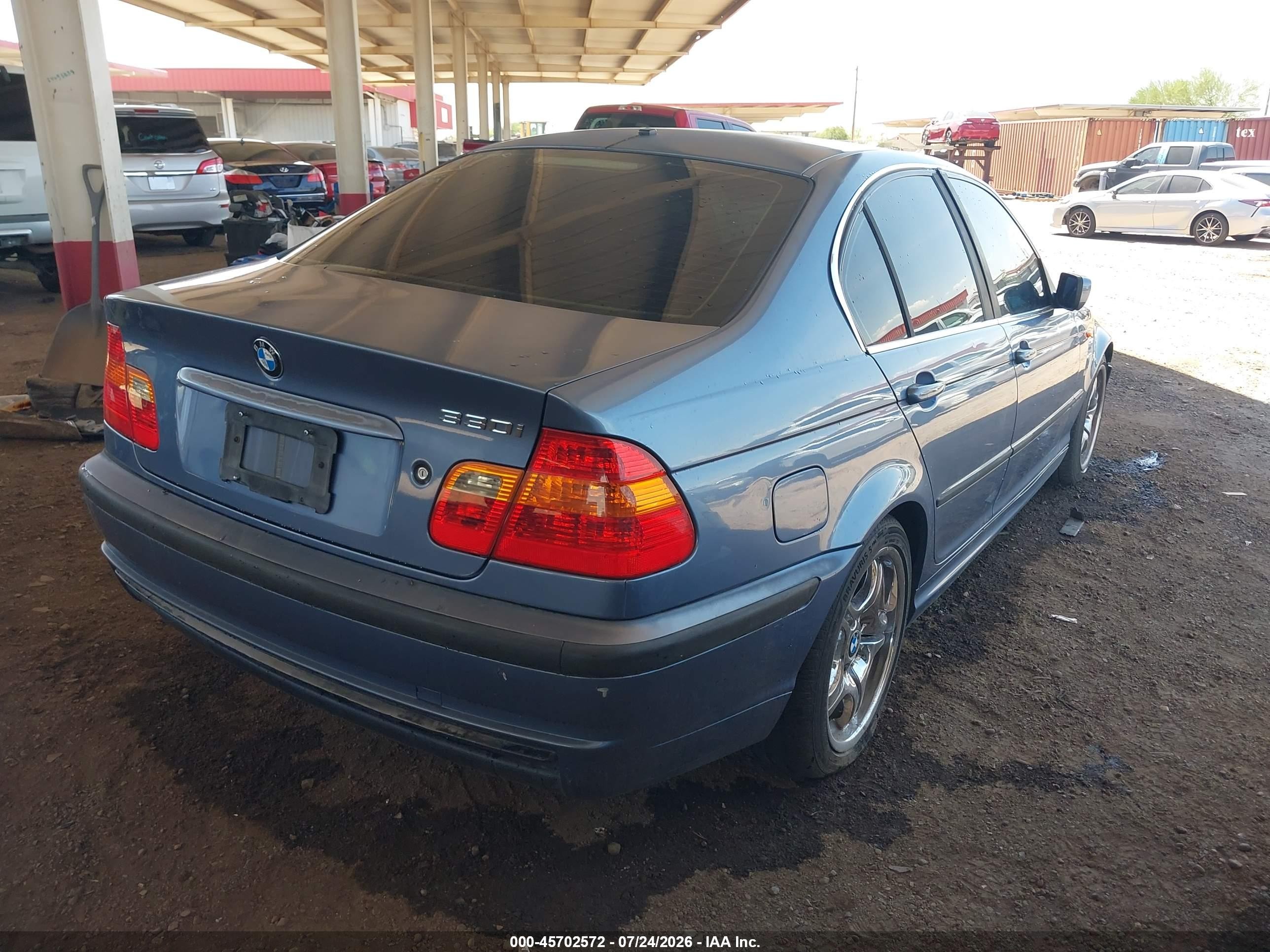 2003 Bmw 330i   Blue vin: WBAEV53473KM29340