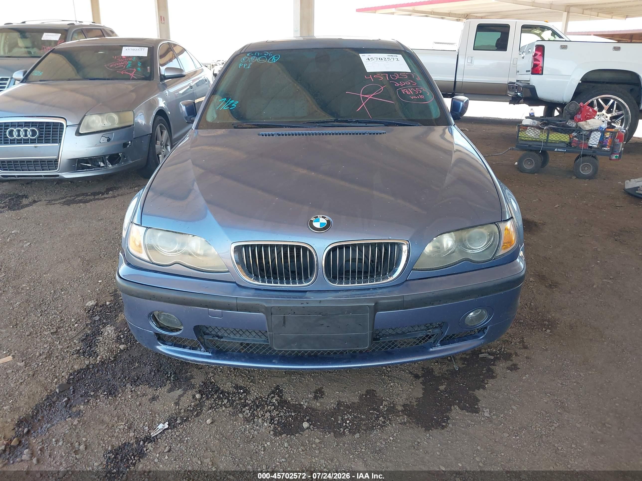 2003 Bmw 330i   Blue vin: WBAEV53473KM29340