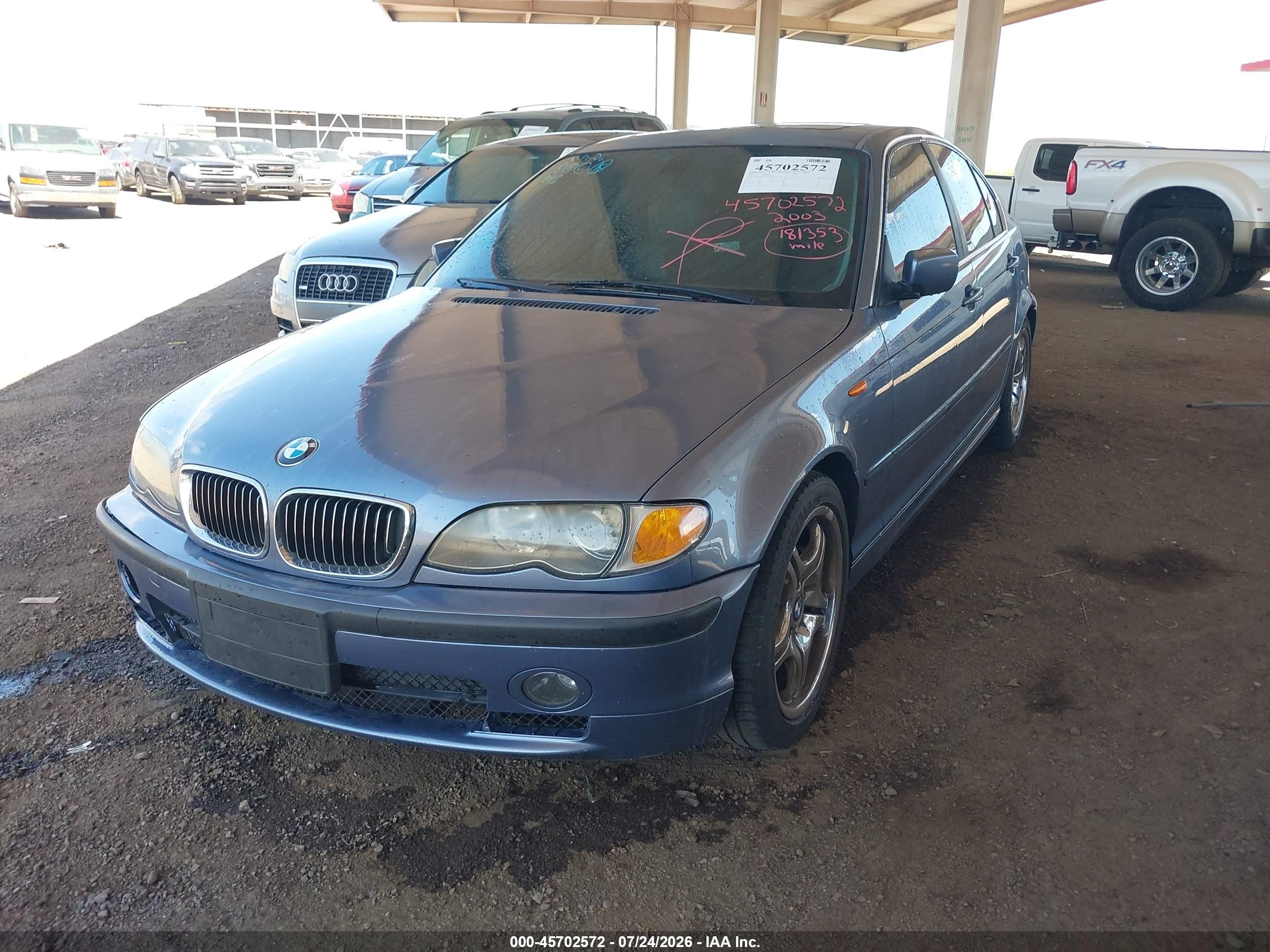 2003 Bmw 330i   Blue vin: WBAEV53473KM29340