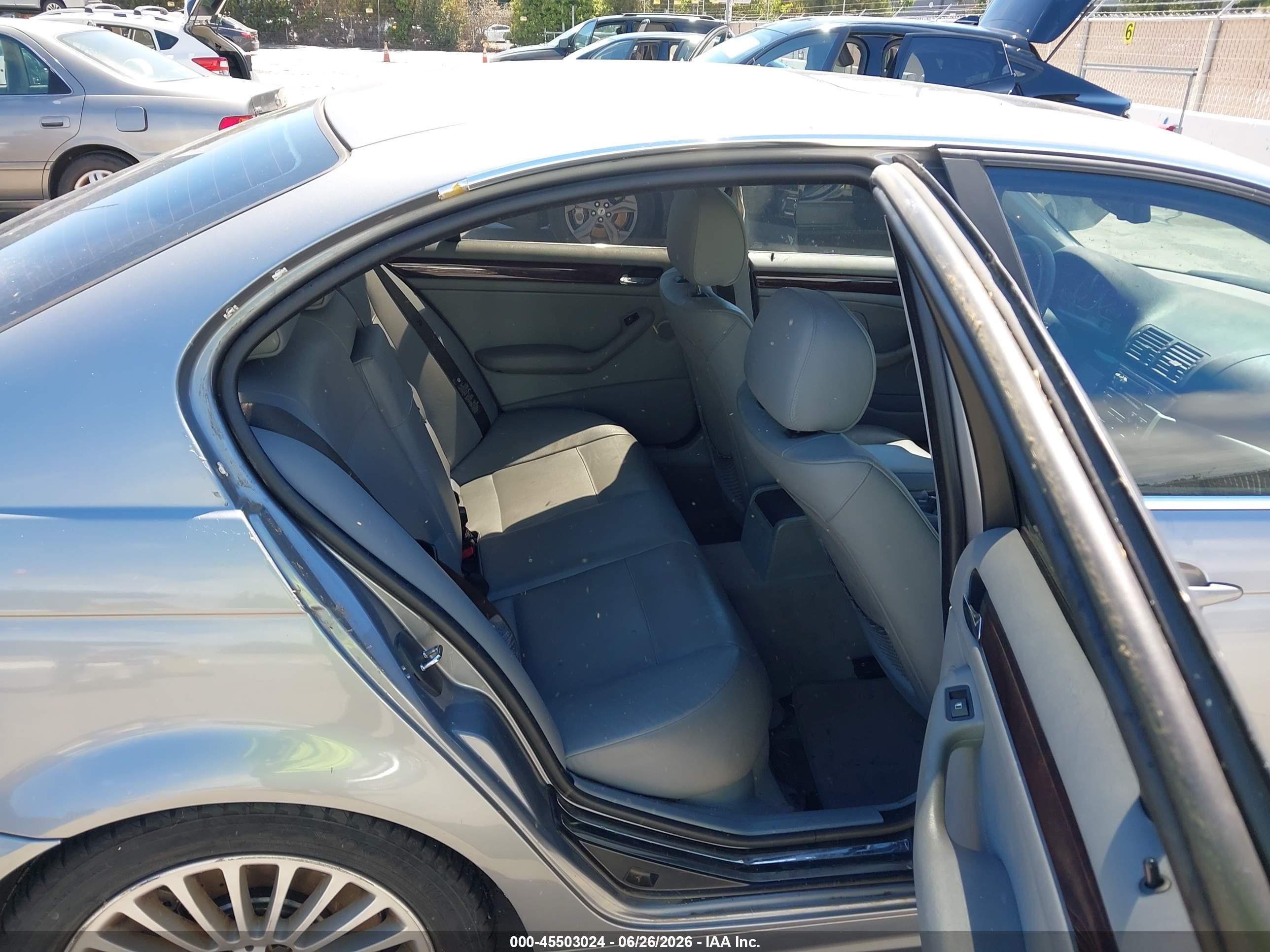 2003 Bmw 3 Series 330i Gray vin: WBAEV53473KM31959