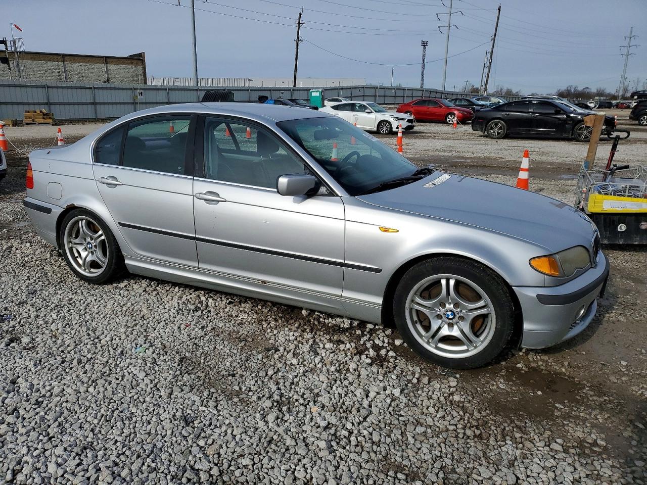 2002 Bmw 330 I Silver vin: WBAEV53492KM02168