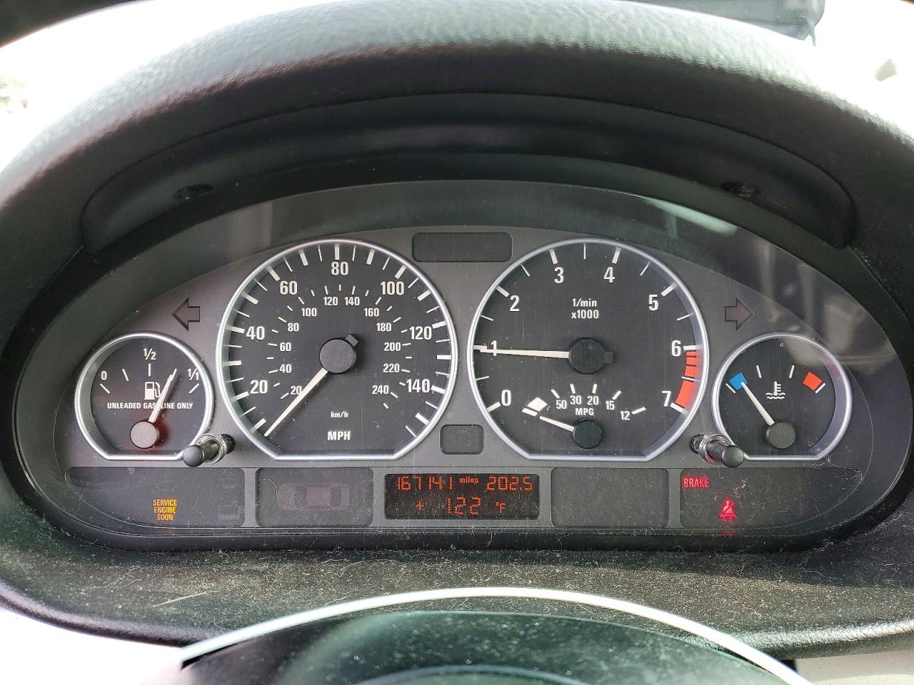 2002 Bmw 330 I Silver vin: WBAEV53492KM02168