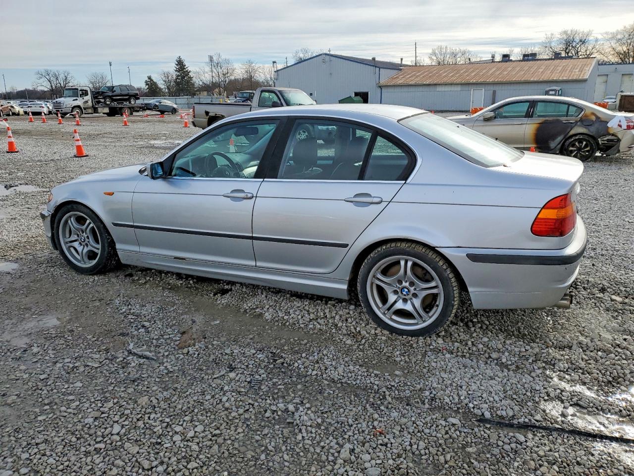 2002 Bmw 330 I Silver vin: WBAEV53492KM02168