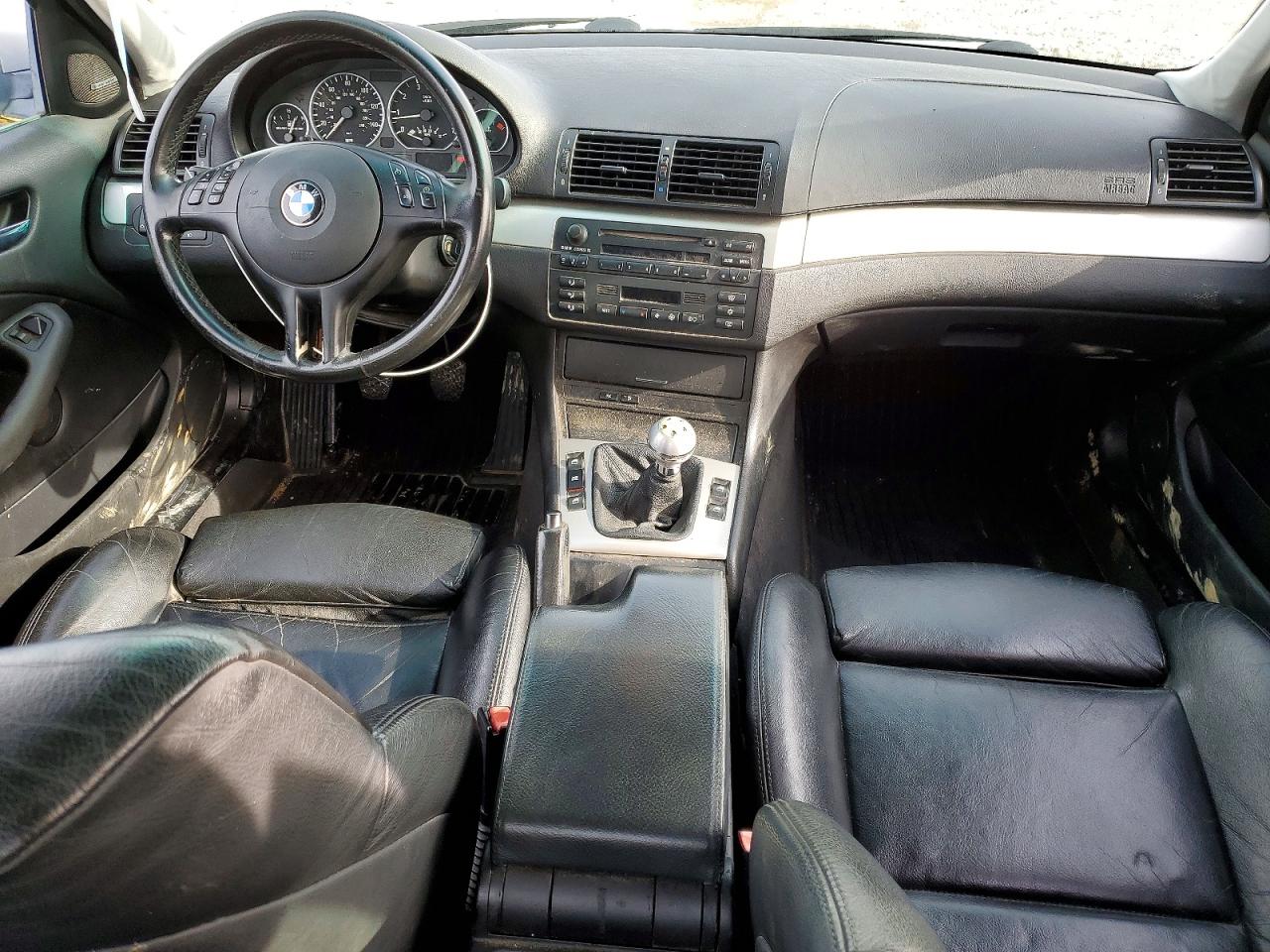 2002 Bmw 330 I Silver vin: WBAEV53492KM02168