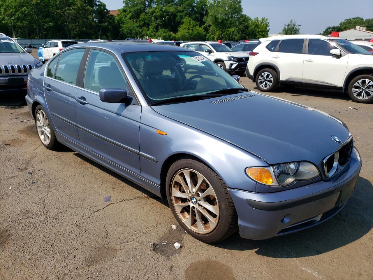 2003 Bmw 330 I Blue vin: WBAEV534X3KM25380
