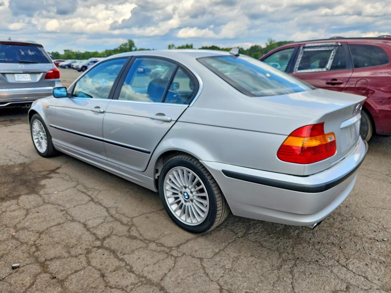 2004 Bmw 330 Xi Gray vin: WBAEW53404PN36277