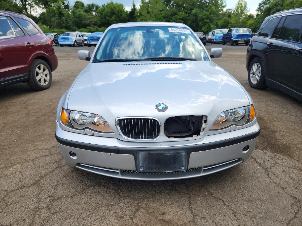 2004 Bmw 330 Xi Gray vin: WBAEW53404PN36277