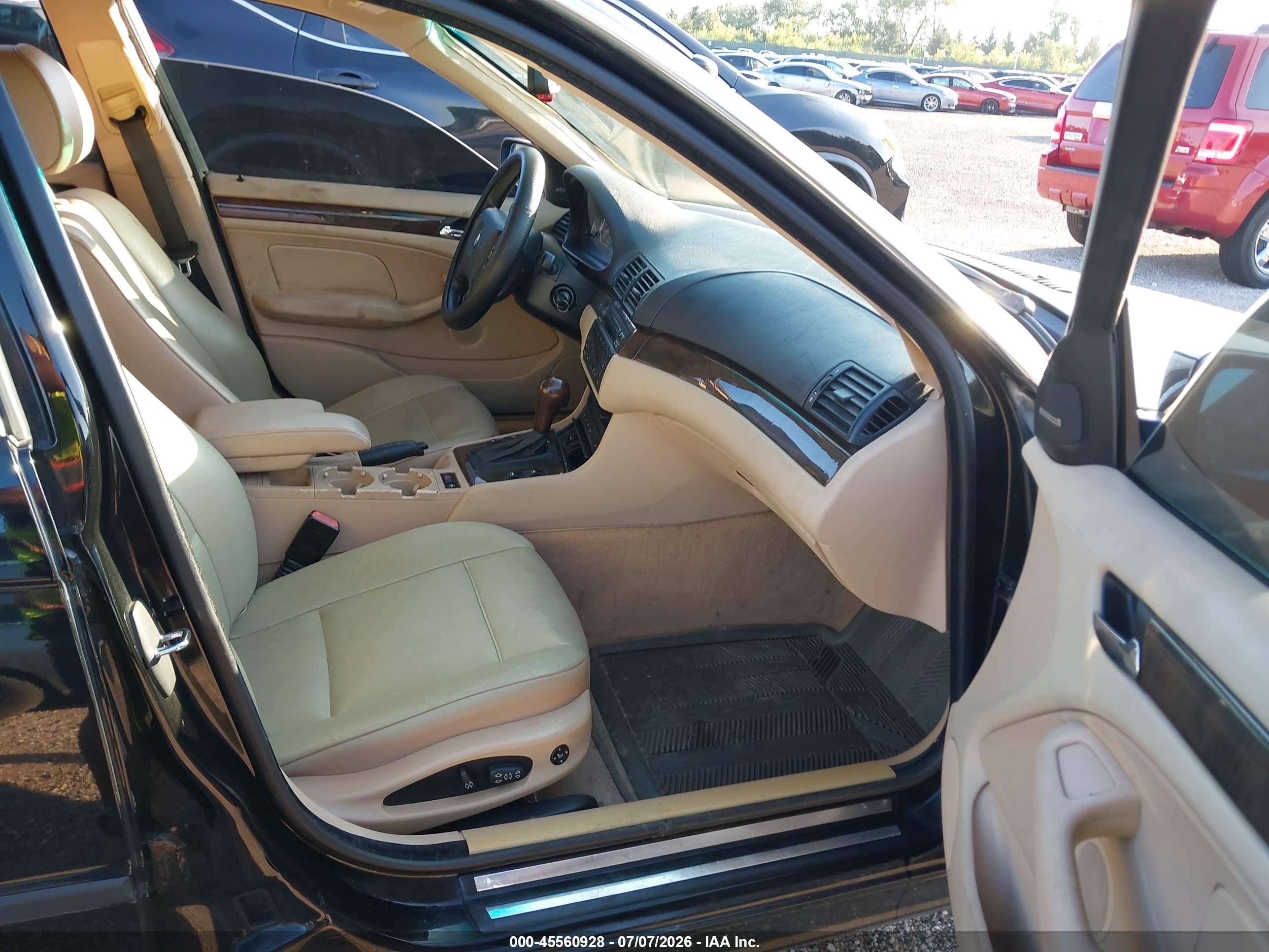 2003 Bmw 3 Series 330xi Black vin: WBAEW53423PG20179