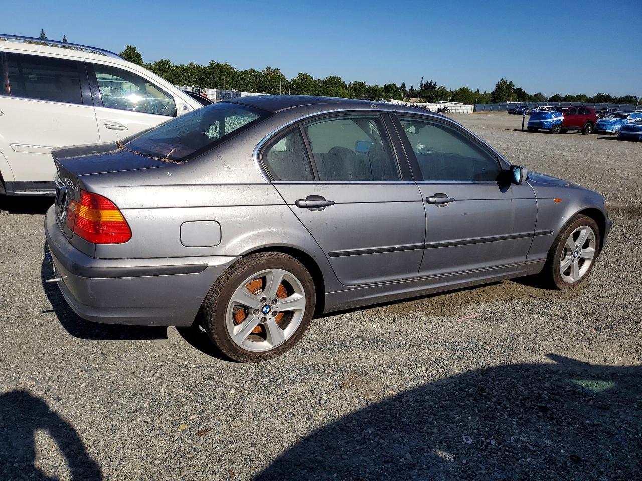 2005 Bmw 330 Xi Gray vin: WBAEW53435PN37117