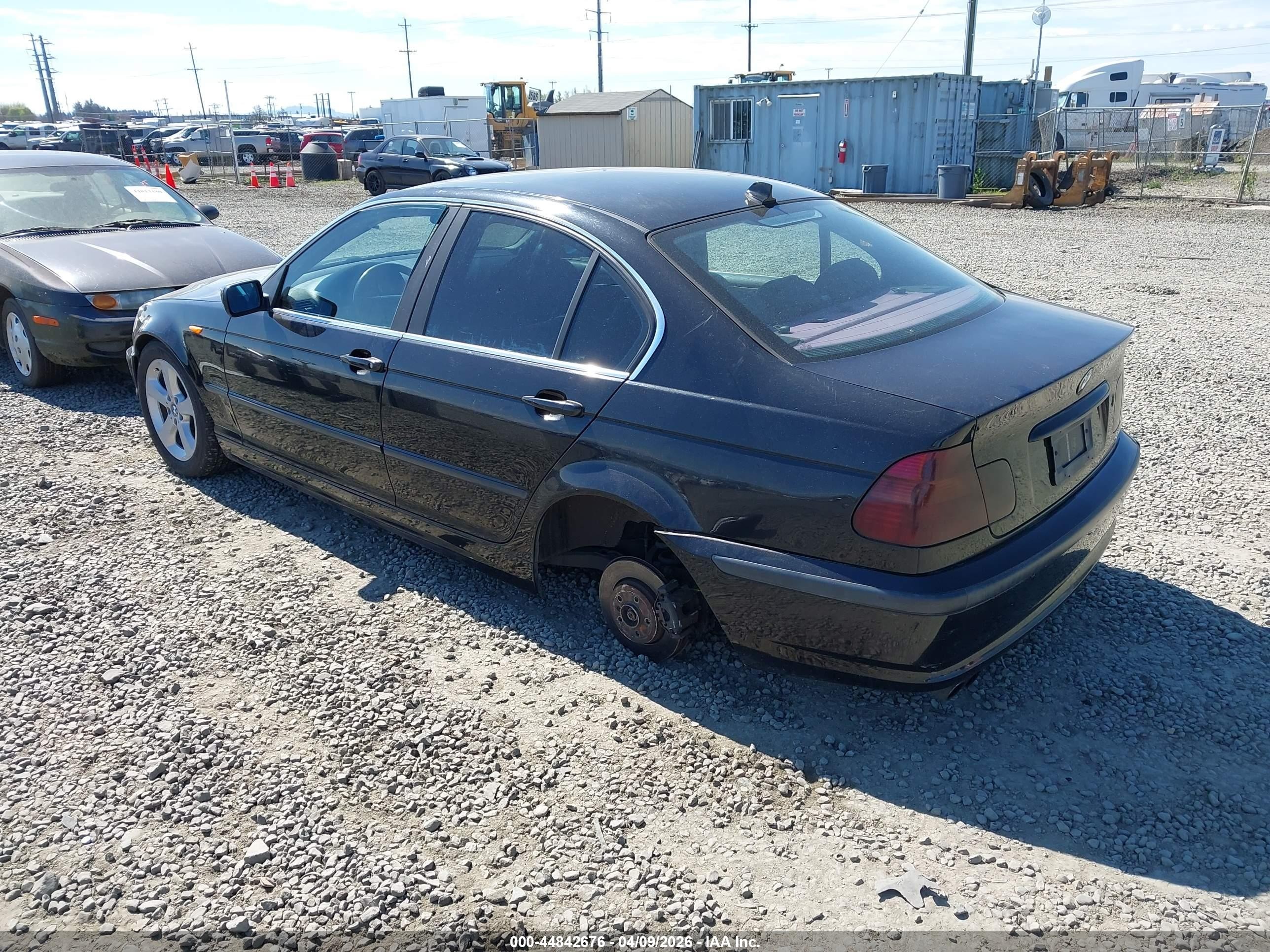 2004 Bmw 330xi   Black vin: WBAEW53444PN35407
