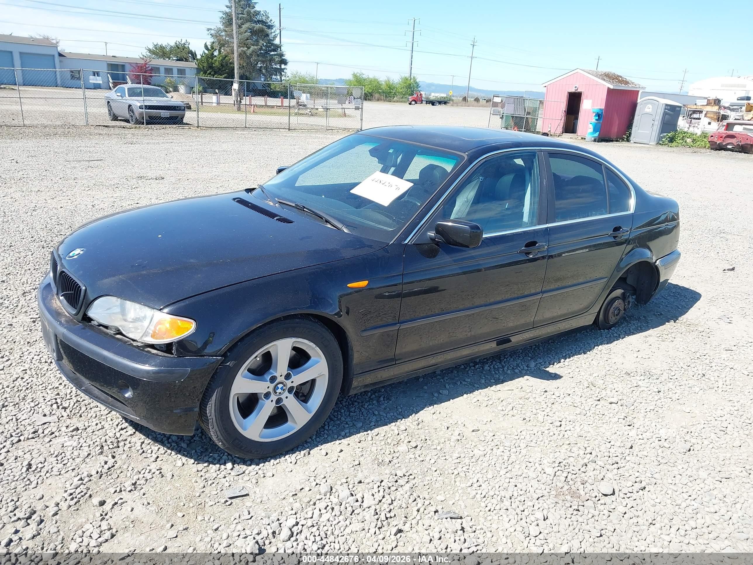 2004 Bmw 330xi   Black vin: WBAEW53444PN35407